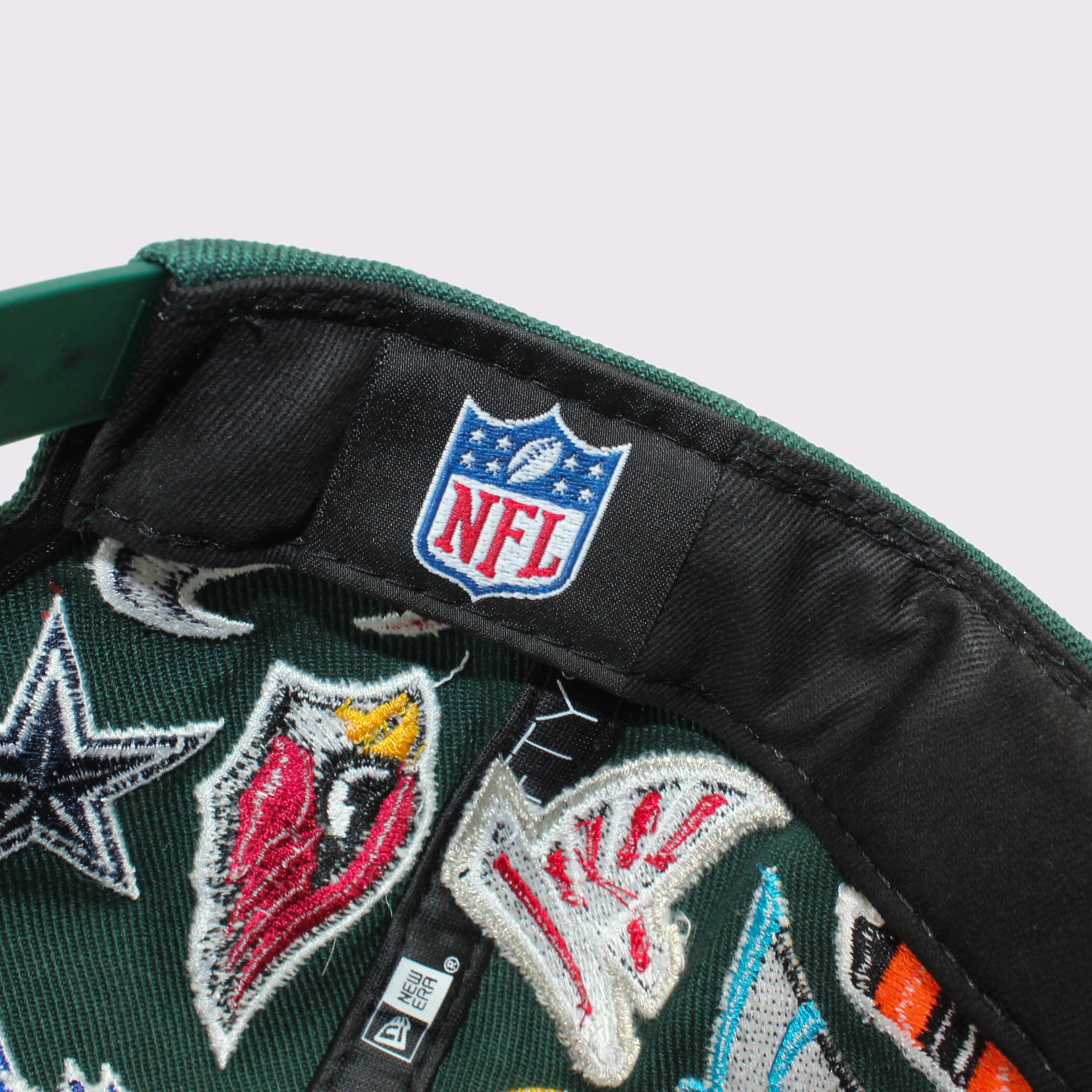 NEW ERA 9FIFTY Team Logo Allover NFL ダークグリーン M/L