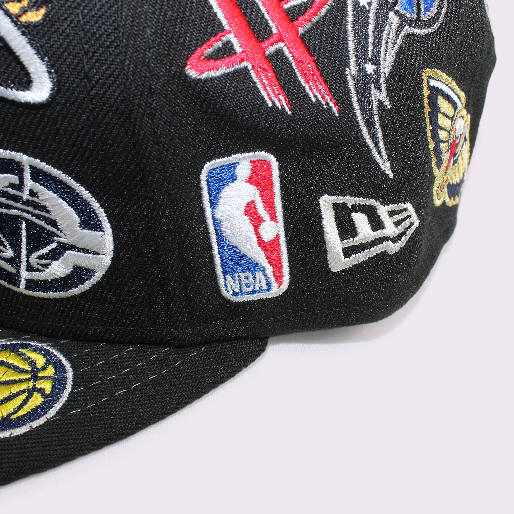 NEW ERA 9FIFTY Team Logo Allover NBA ブラック M/L