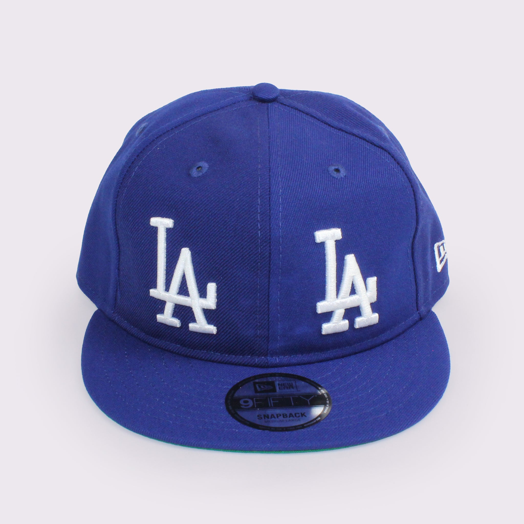 NEW ERA 9FIFTY ソフトバックラム MLB ダブルロゴ ロサンゼルス・ドジャース クーパーズタウン ダークロイヤル オプティックホワイト ケリーグリーン