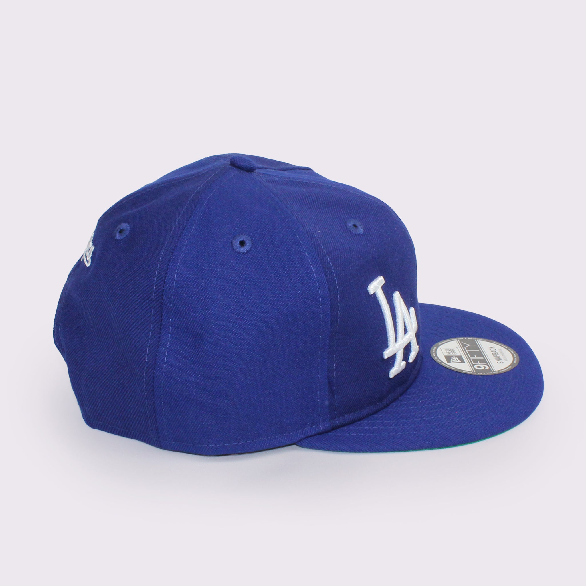 NEW ERA 9FIFTY ソフトバックラム MLB ダブルロゴ ロサンゼルス・ドジャース クーパーズタウン ダークロイヤル オプティックホワイト ケリーグリーン