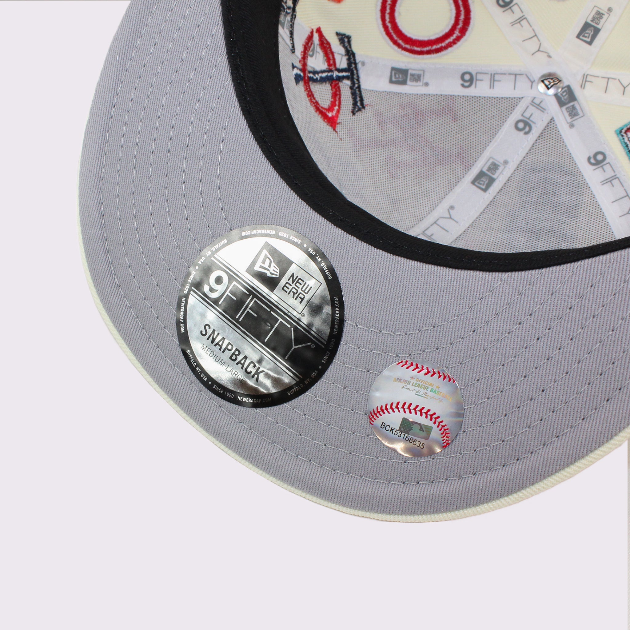 NEW ERA 9FIFTY Team Logo Allover MLB クローム