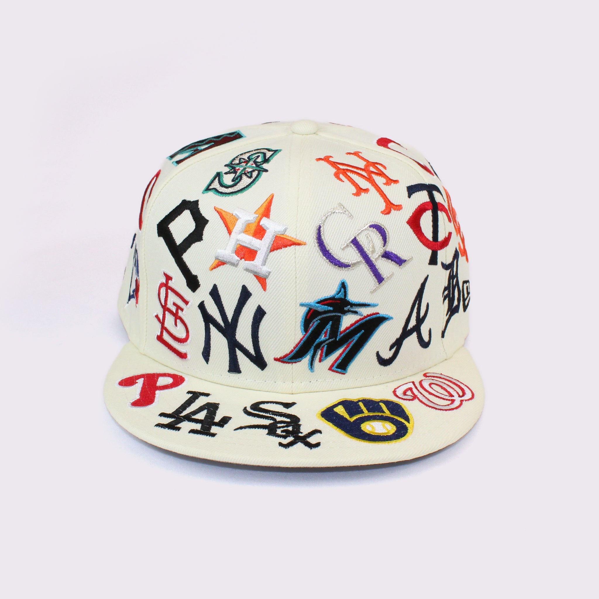 NEW ERA 9FIFTY Team Logo Allover MLB クローム
