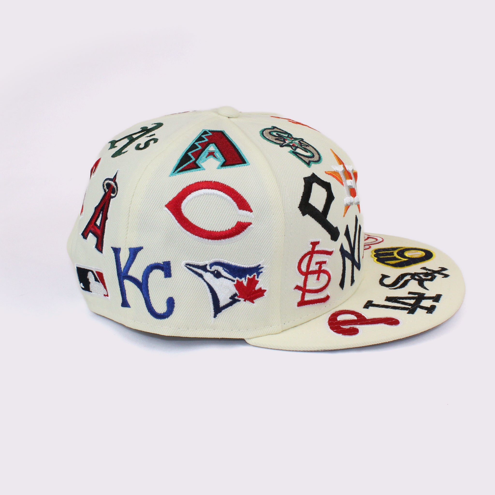 NEW ERA 9FIFTY Team Logo Allover MLB クローム