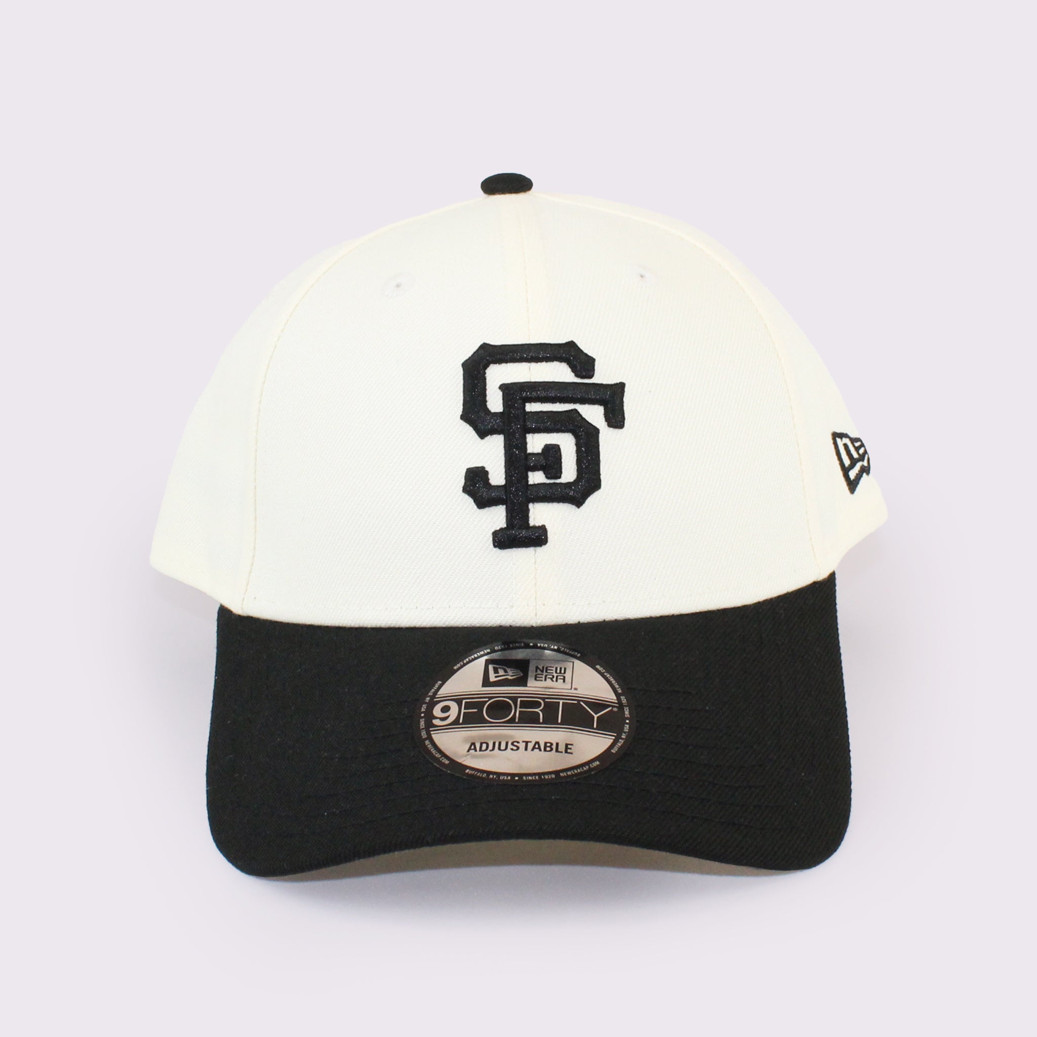 NEW ERA 9FORTY MLB 2-Tone サンフランシスコ・ジャイアンツ クーパーズタウン ワインコルク ブラックバイザー