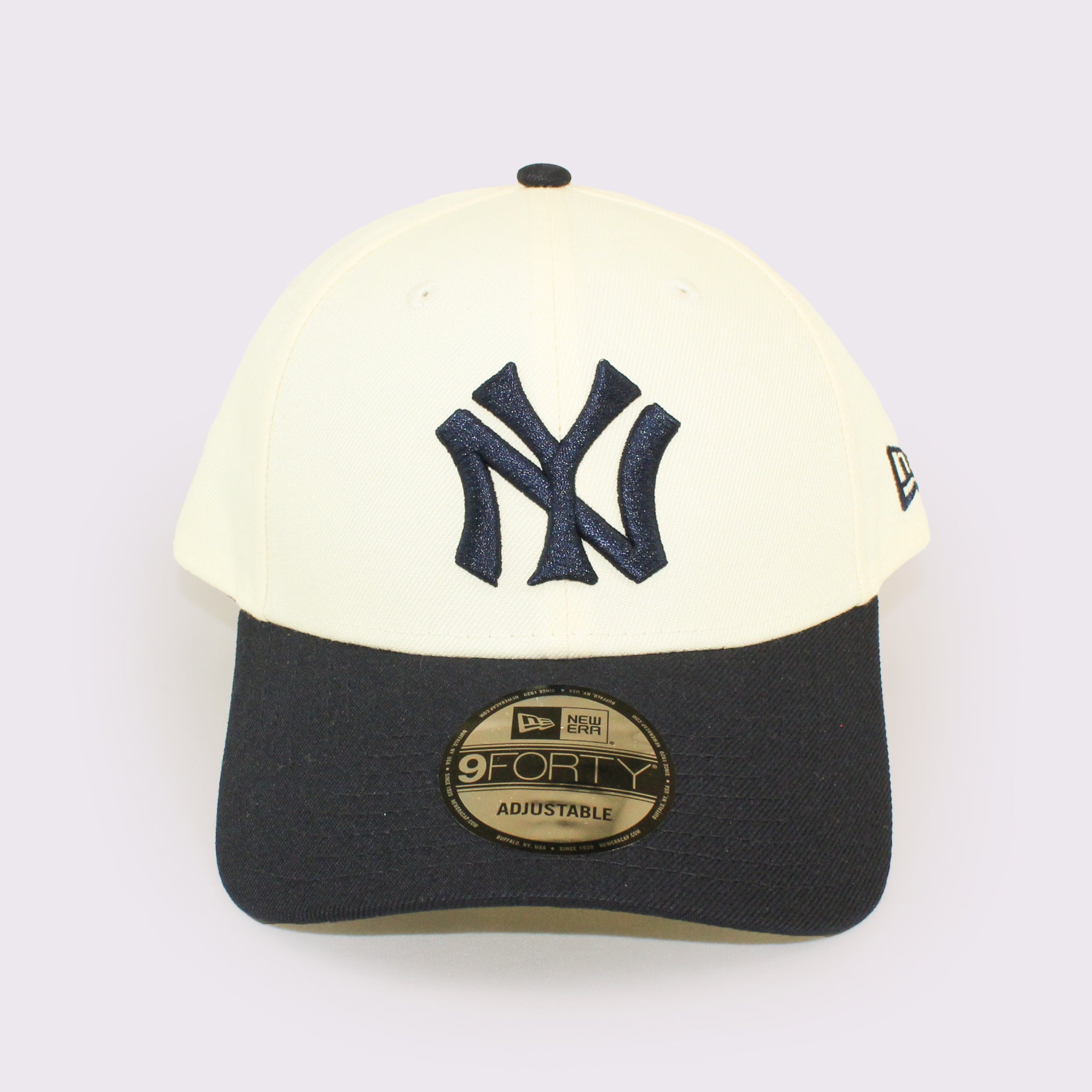 NEW ERA 9FORTY MLB 2-Tone ニューヨーク・ヤンキース クーパーズタウン ワインコルク ネイビーバイザー