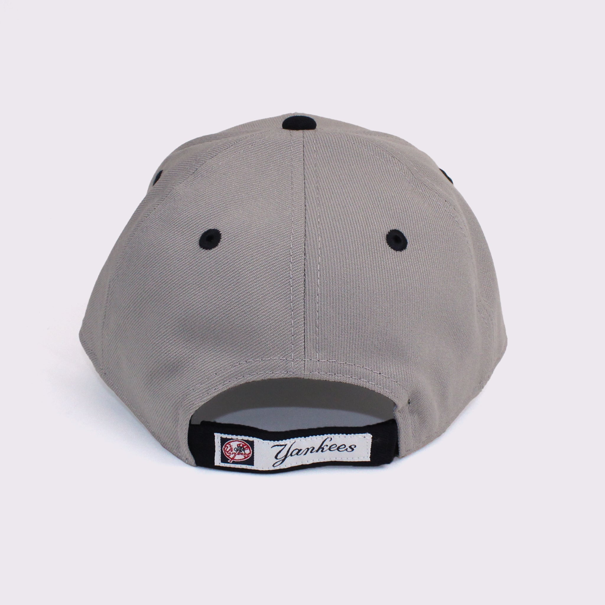 NEW ERA 9FORTY 2-Tone Woven Label ニューヨーク・ヤンキース グレー ネイビーバイザー