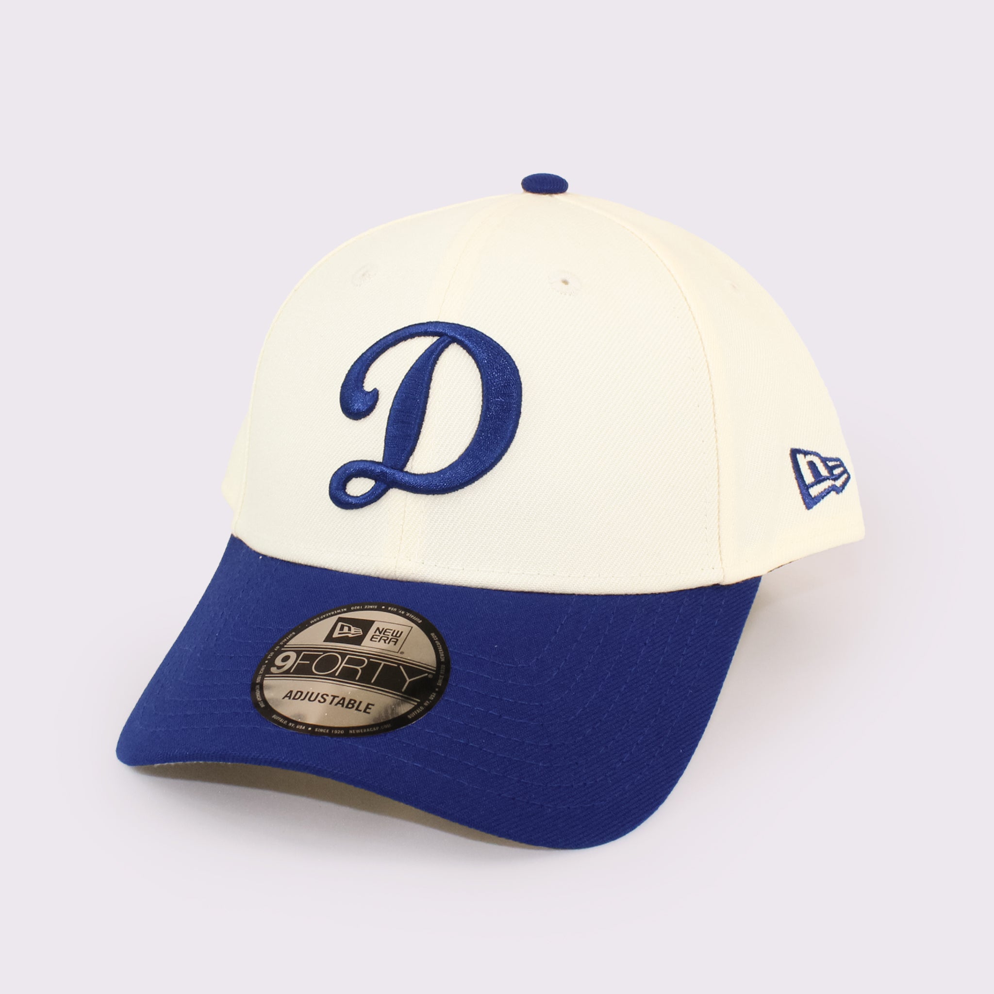 NEW ERA 9FORTY MLB 2-Tone ロサンゼルス・ドジャース クーパーズタウン ワインコルク ダークロイヤルバイザー
