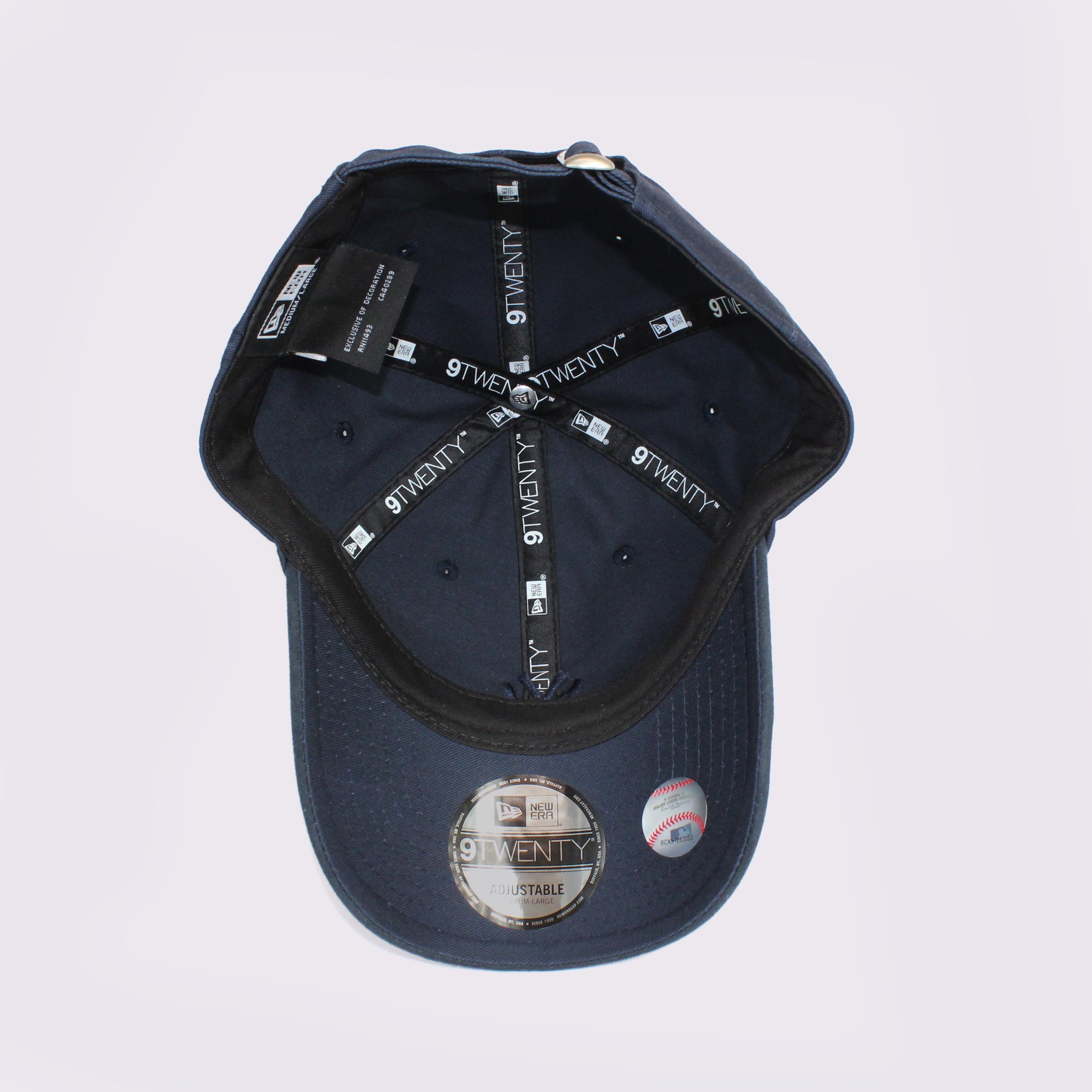 NEW ERA 9TWENTY Nuance Color ニューヨーク・ヤンキース ネイビー スウェードバイザー M/L