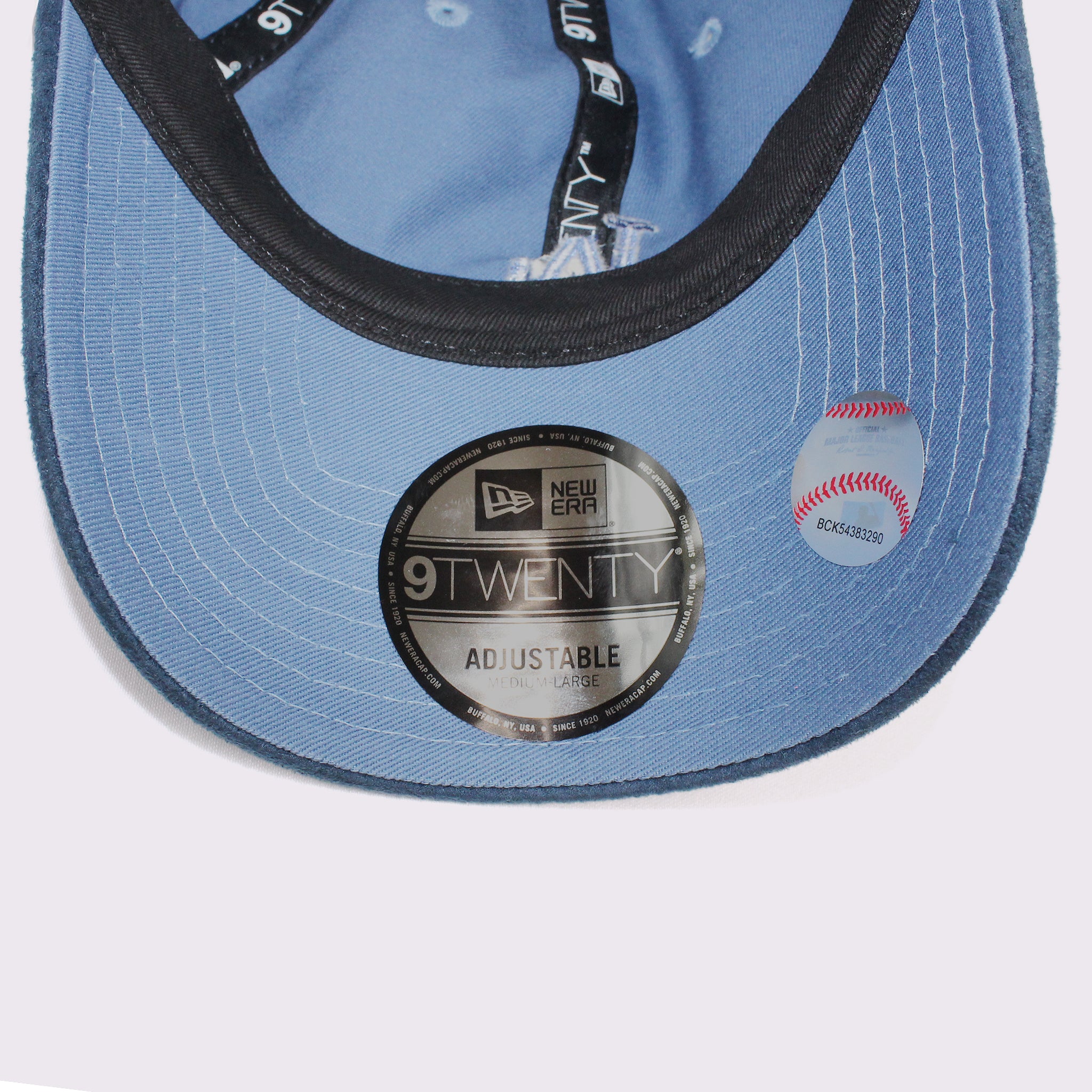 NEW ERA 9TWENTY Nuance Color ロサンゼルス・ドジャース フェーデッドブルー スウェードバイザー M/L