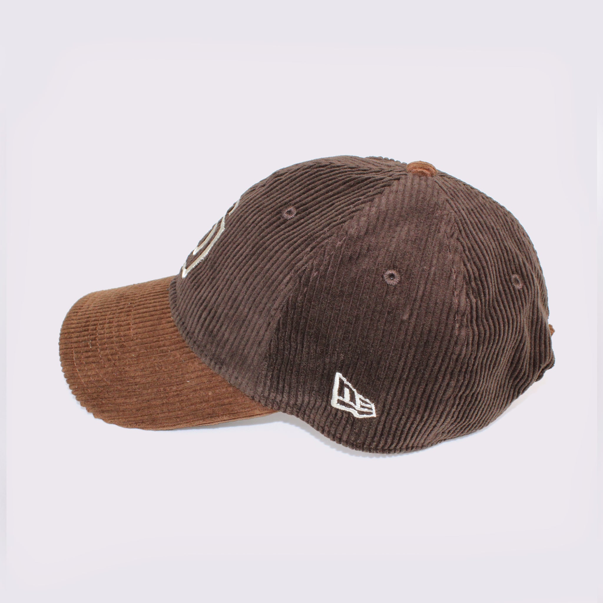 NEW ERA 9TWENTY Corduroy コーデュロイ サンディエゴ・パドレス ダークブラウン ブラウンバイザー M/L