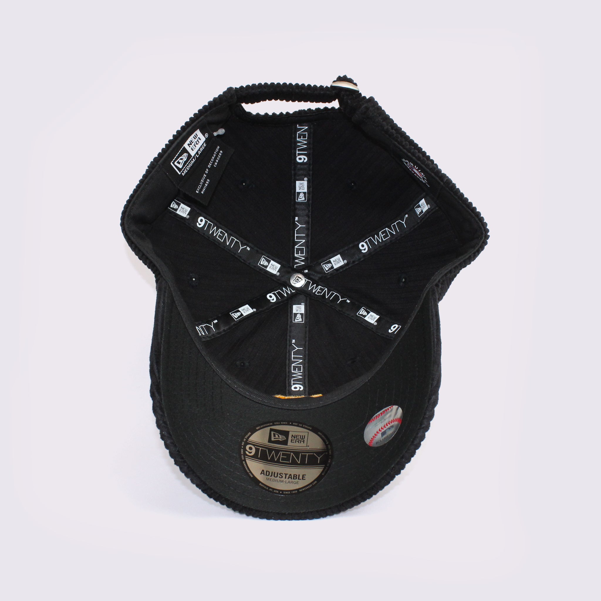 NEW ERA 9TWENTY Corduroy コーデュロイ ピッツバーグ・パイレーツ ブラック M/L