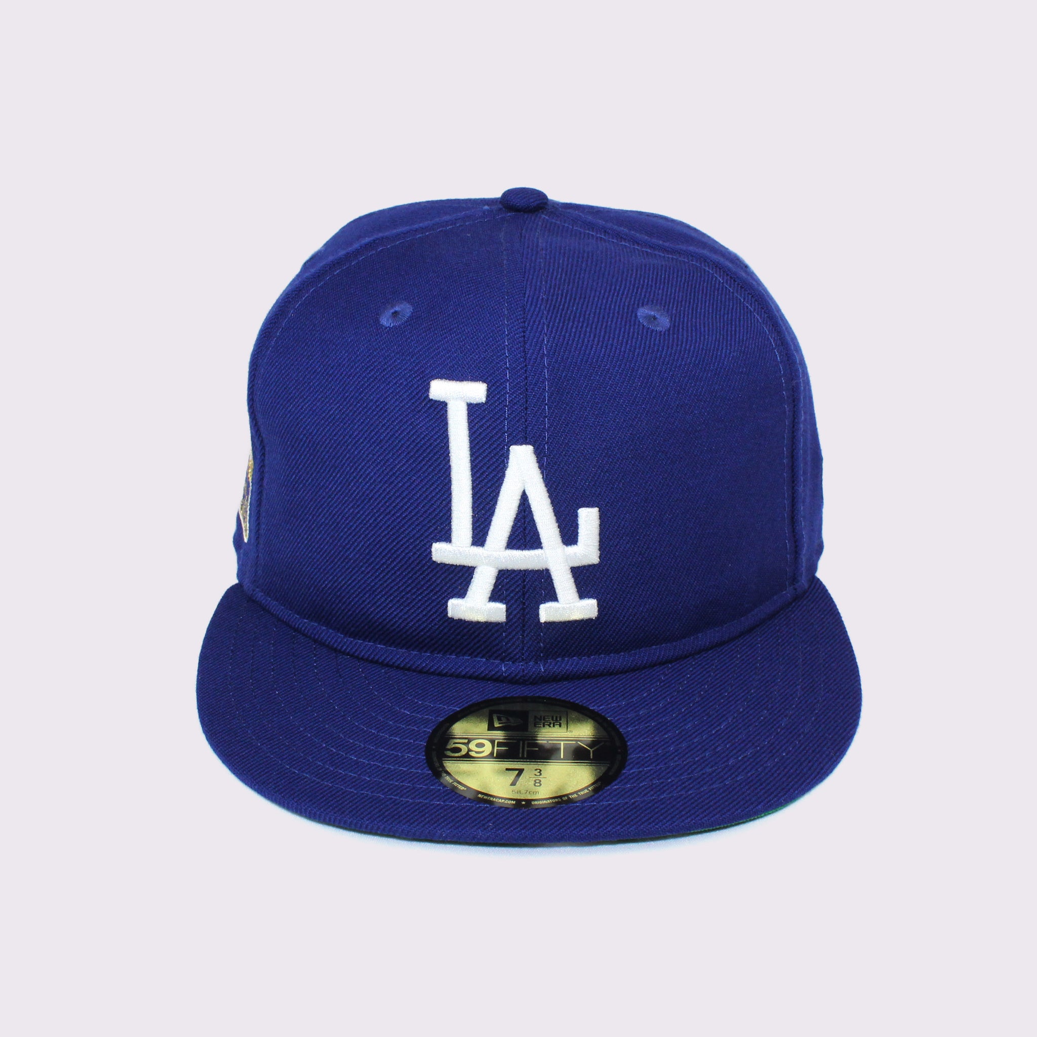 NEW ERA 59FIFTY ソフトバックラム World Series ロサンゼルス・ドジャース クーパーズタウン ダークロイヤル