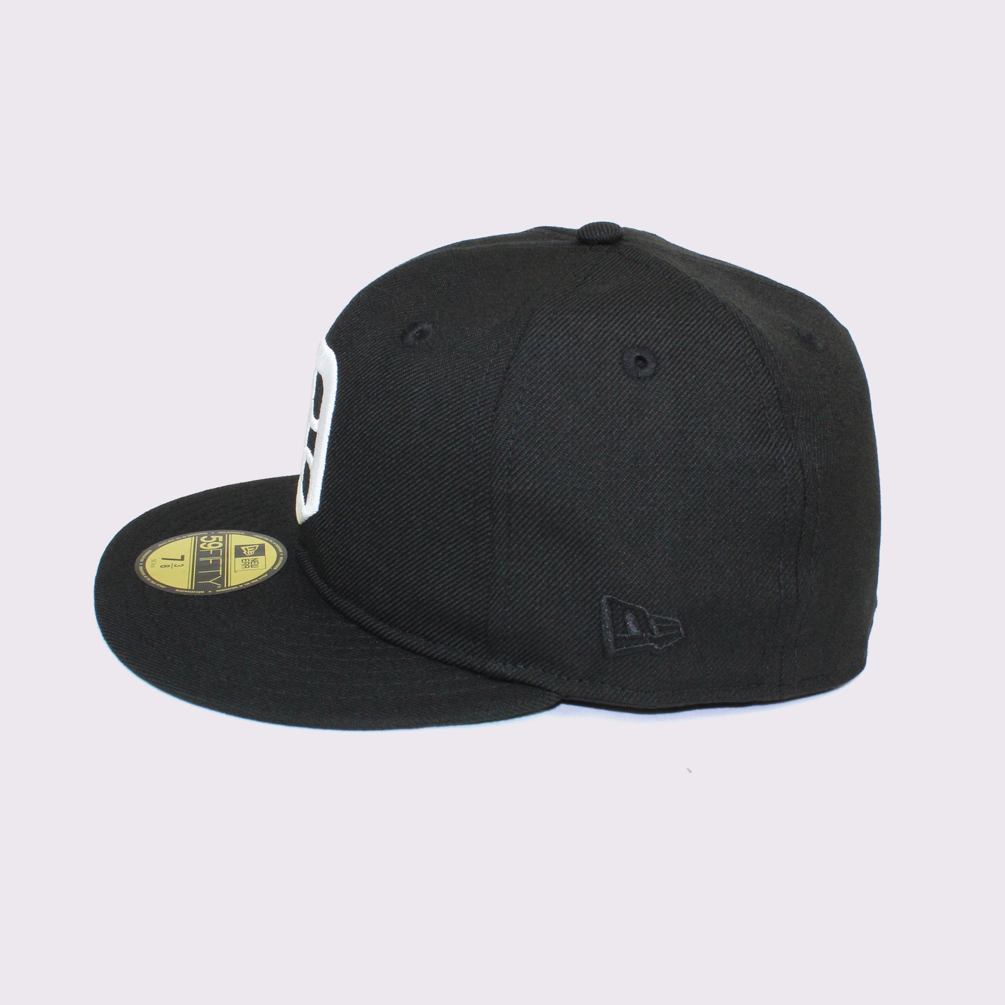 NEW ERA 59FIFTY ソフトバックラム World Series デトロイト・タイガース クーパーズタウン ブラック