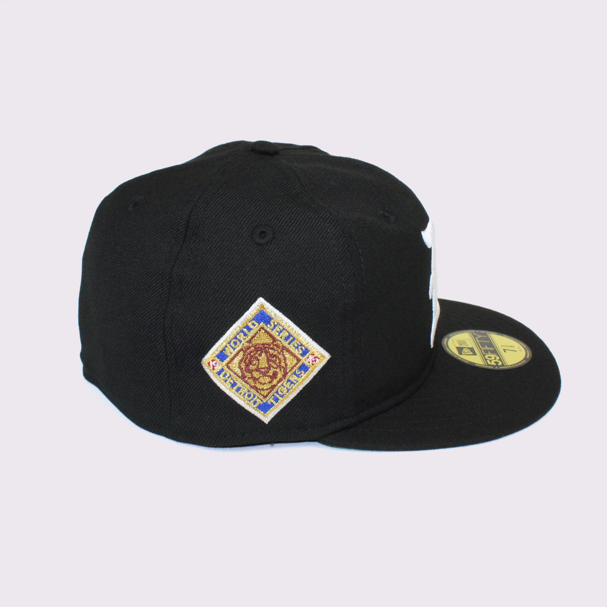 NEW ERA 59FIFTY ソフトバックラム World Series デトロイト・タイガース クーパーズタウン ブラック