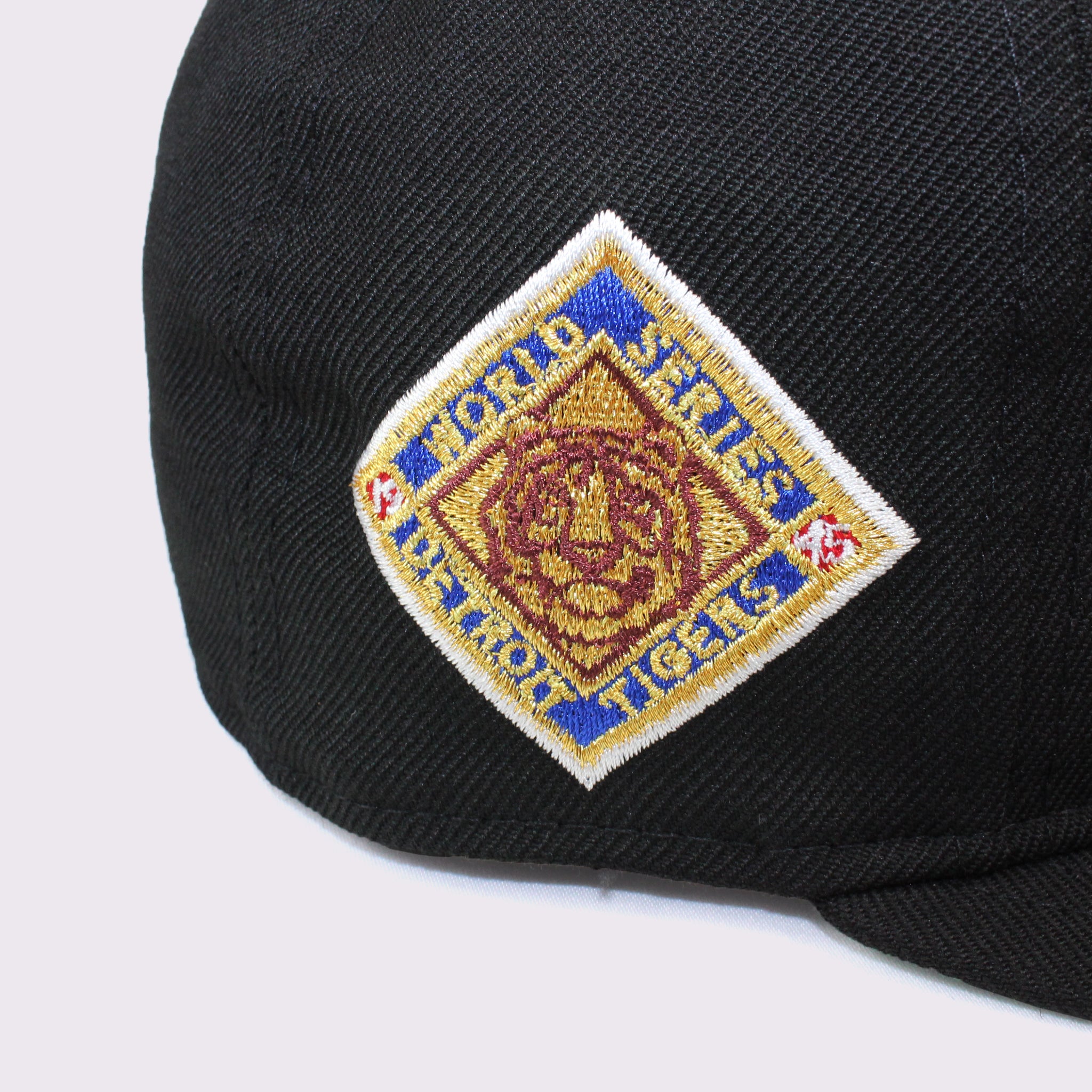 NEW ERA 59FIFTY ソフトバックラム World Series デトロイト・タイガース クーパーズタウン ブラック