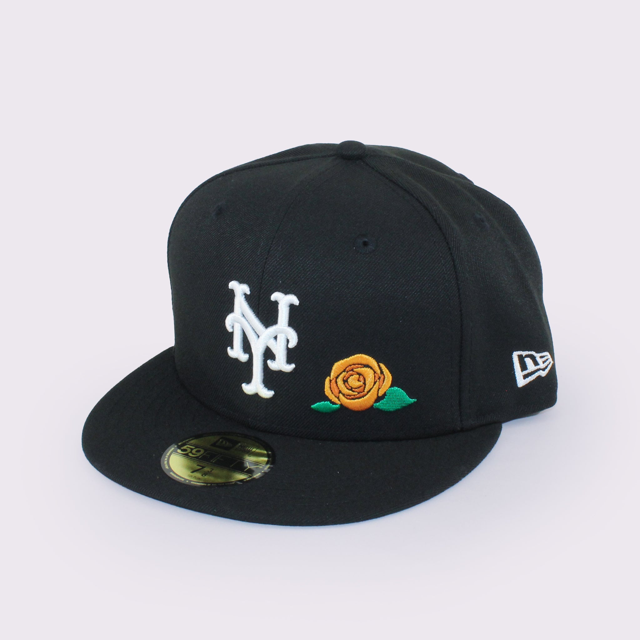 NEW ERA 59FIFTY With Rose ニューヨーク・メッツ ブラック