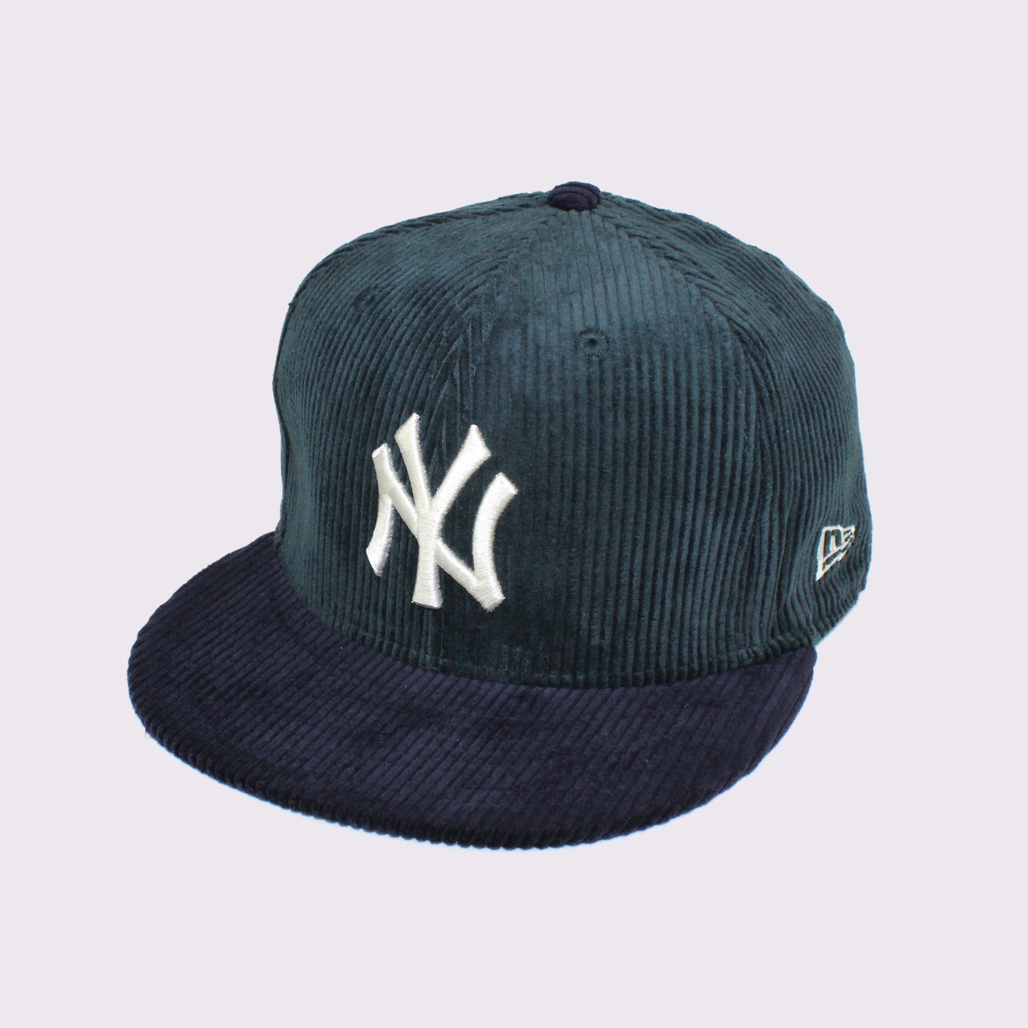 NEW ERA 59FIFTY Corduroy コーデュロイ ニューヨーク・ヤンキース ブルーグリーン ネイビーバイザー