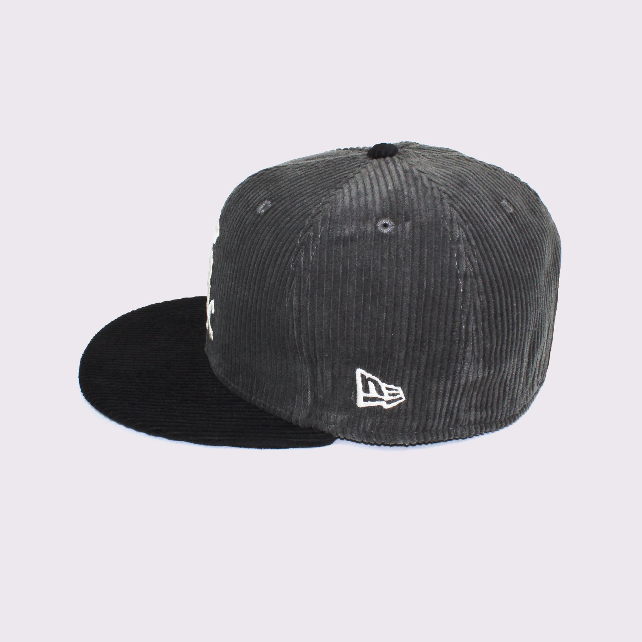 NEW ERA 59FIFTY Corduroy コーデュロイ シカゴ・ホワイトソックス グレー ブラックバイザー