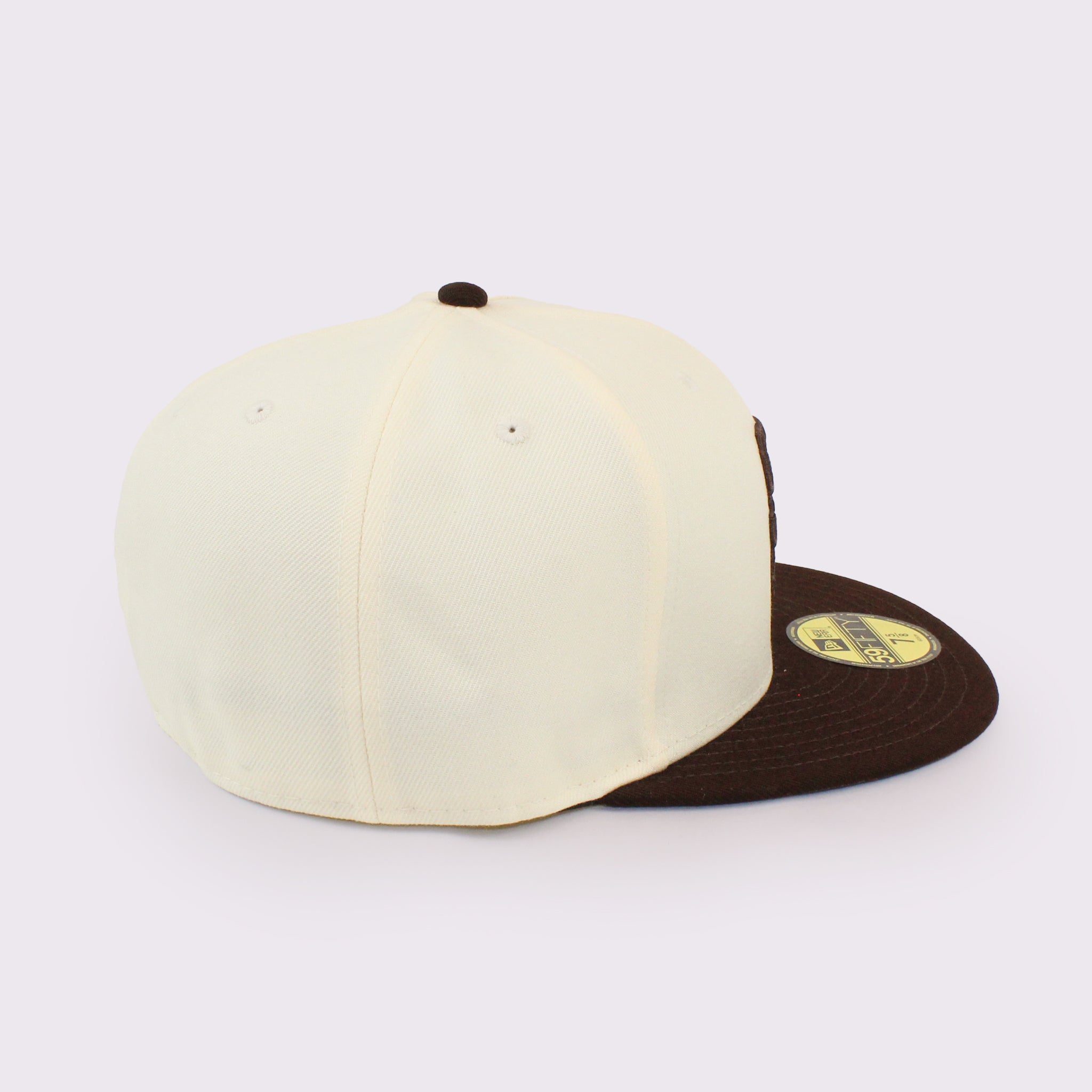 NEW ERA 59FIFTY MLB 2-Tone サンディエゴ・パドレス クーパーズタウン ワインコルク バーントウッドバイザー