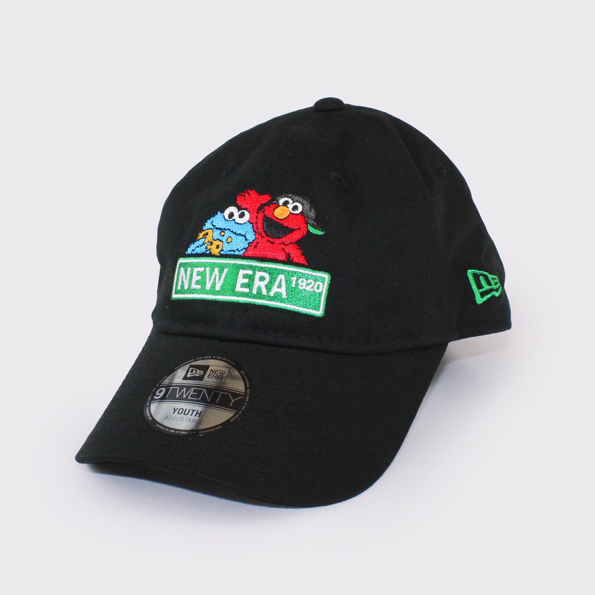 NEW ERA キッズ Youth 9TWENTY SESAME STREET セサミストリート NEW ERA ブラック