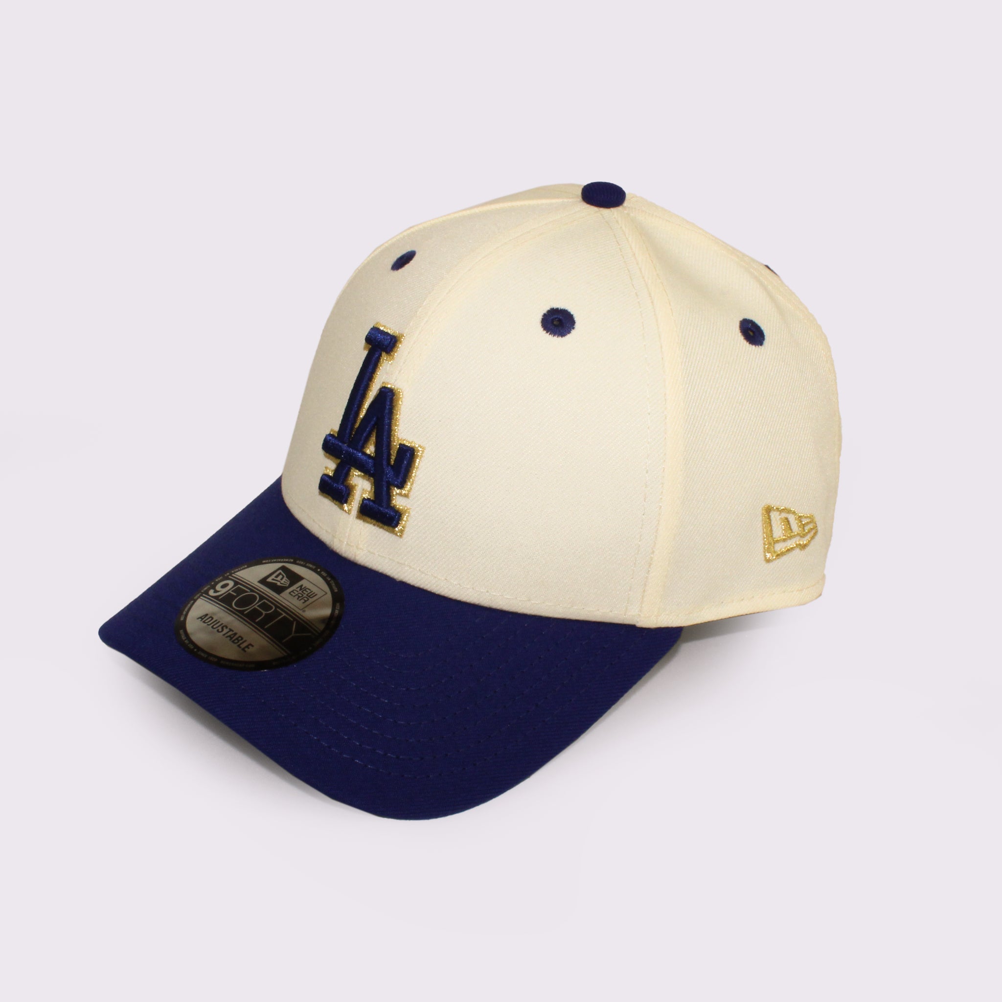 NEW ERA 9FORTY Los Angeles Dodgers 50-50 Club Pack ロサンゼルス・ドジャース クロームホワイト ダークロイヤルバイザー