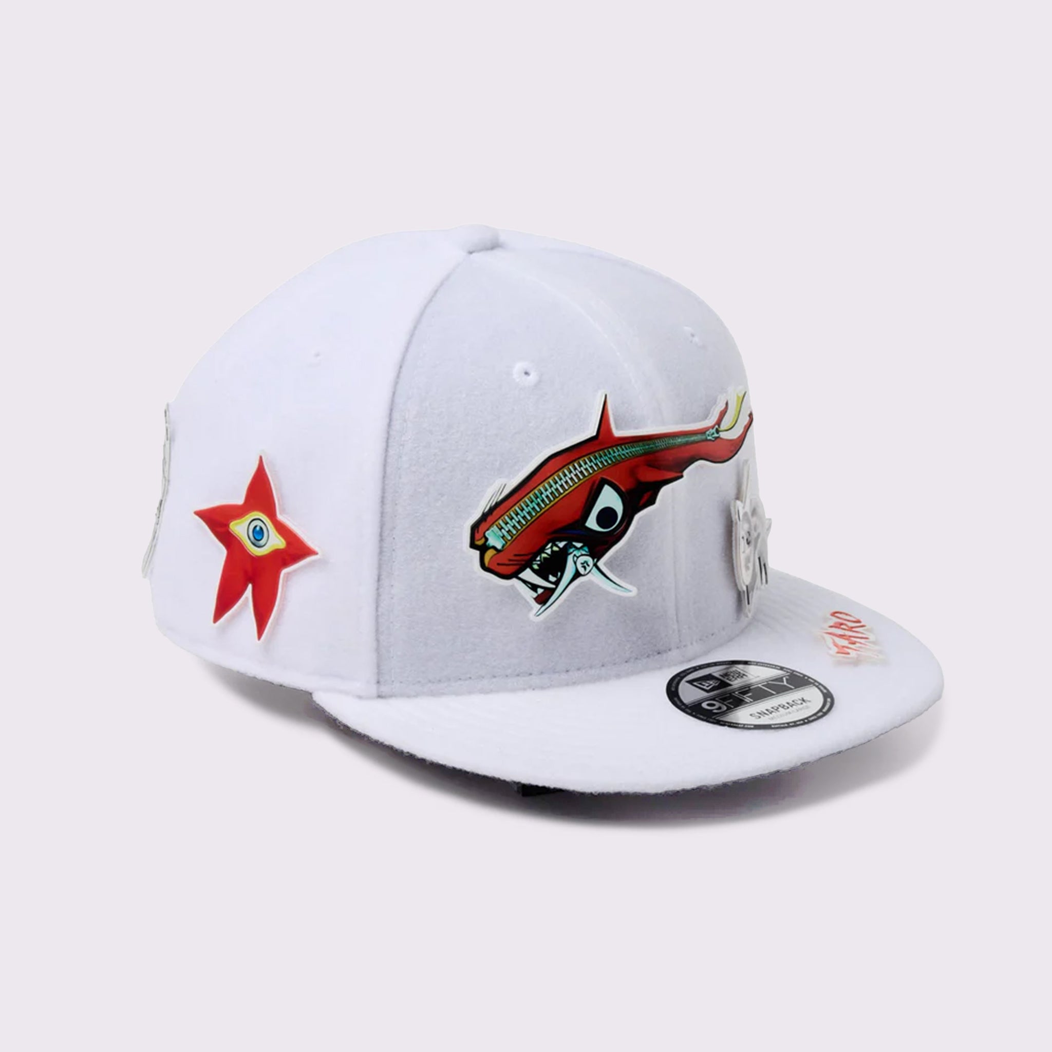 NEW ERA 9FIFTY TARO OKAMOTO 岡本太郎 パッチ ホワイト