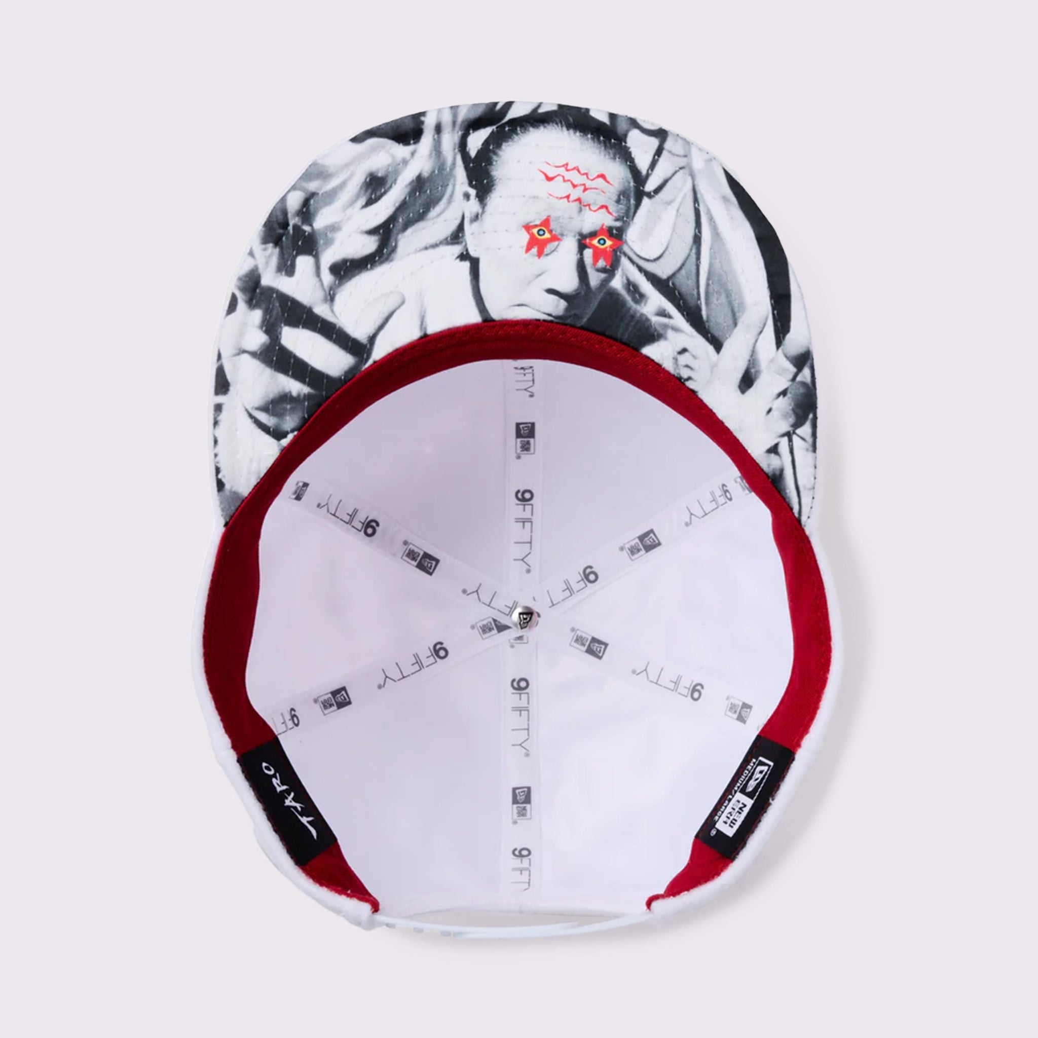 NEW ERA 9FIFTY TARO OKAMOTO 岡本太郎 パッチ ホワイト