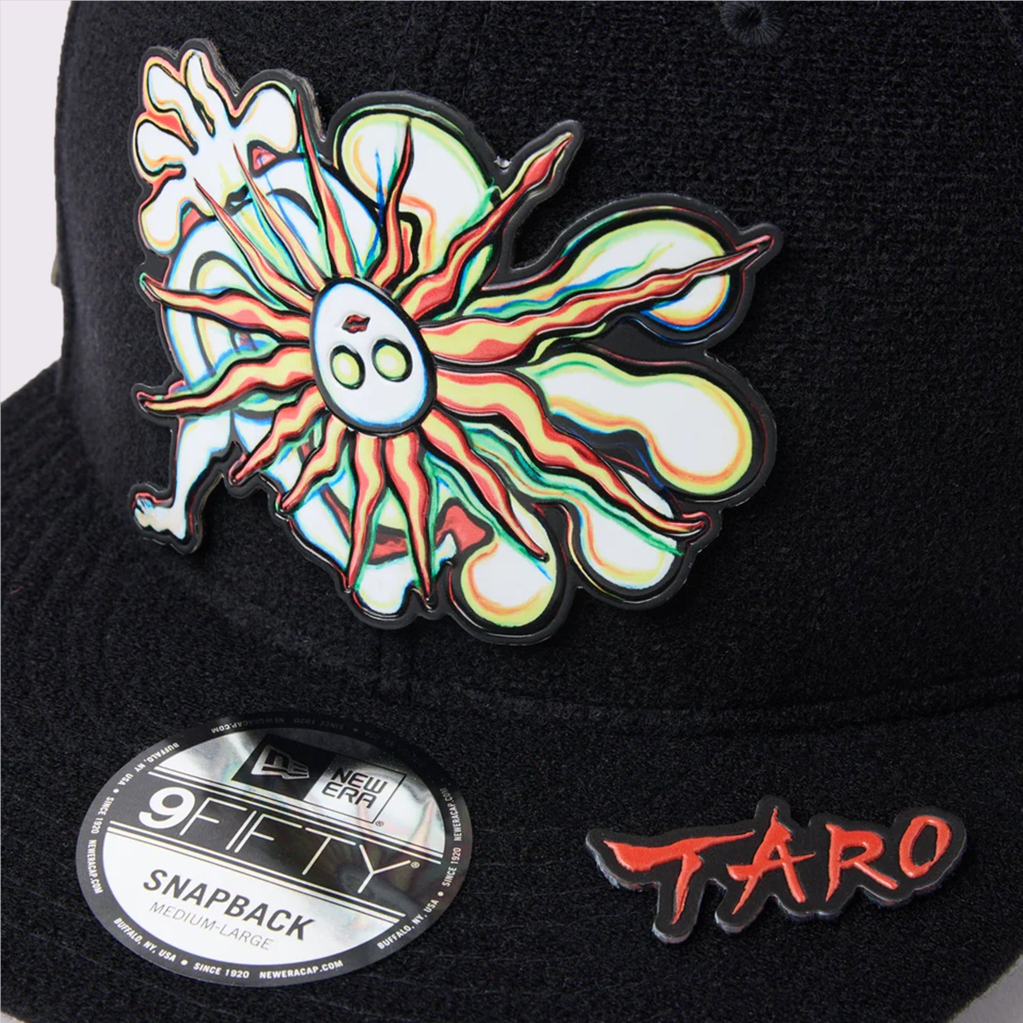 9FIFTY TARO OKAMOTO 岡本太郎 パッチ ブラック NEW ERA 9FIFTY TARO OKAMOTO 岡本太郎 パッチ ブラック