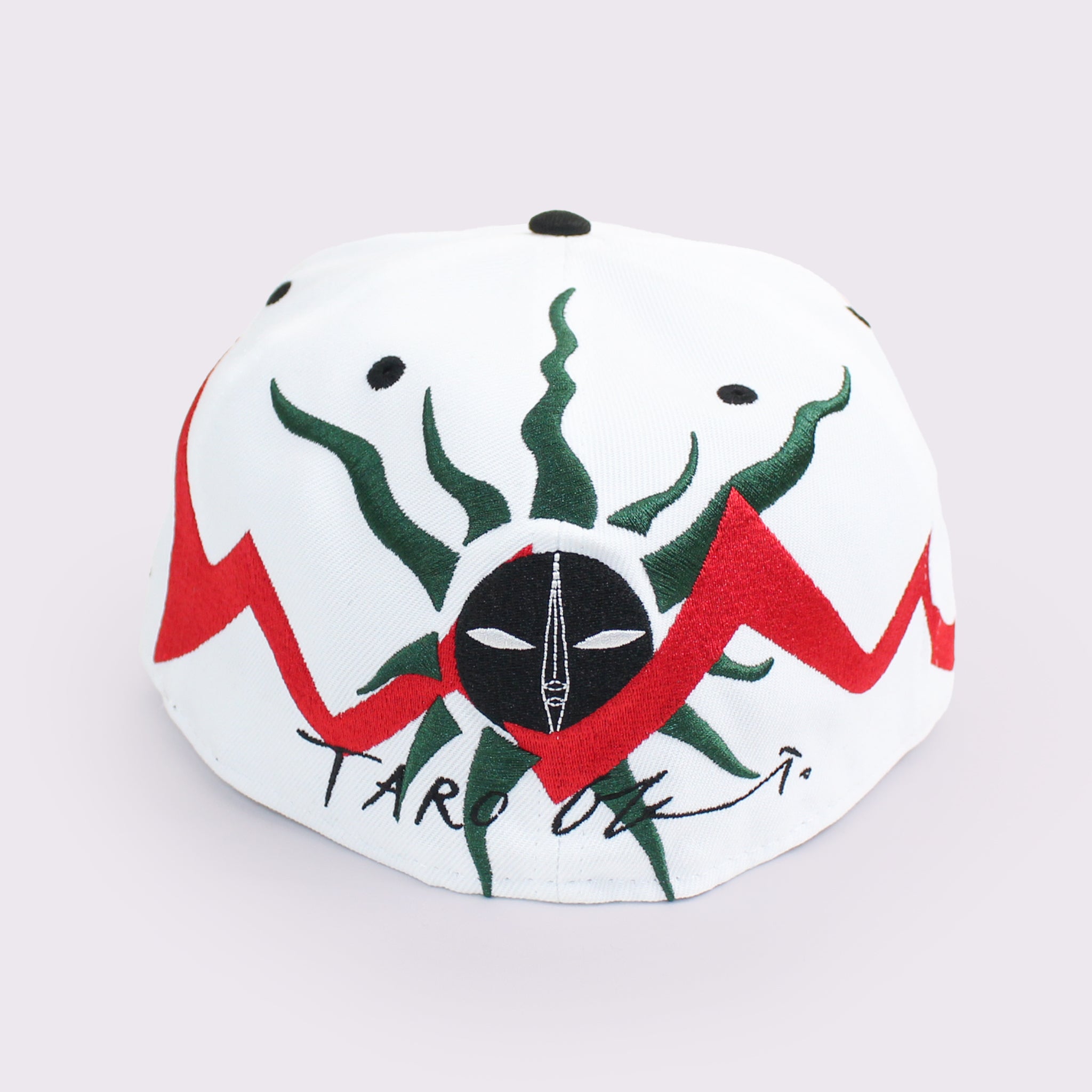 NEW ERA 59FIFTY TARO OKAMOTO 岡本太郎 太陽 ホワイト