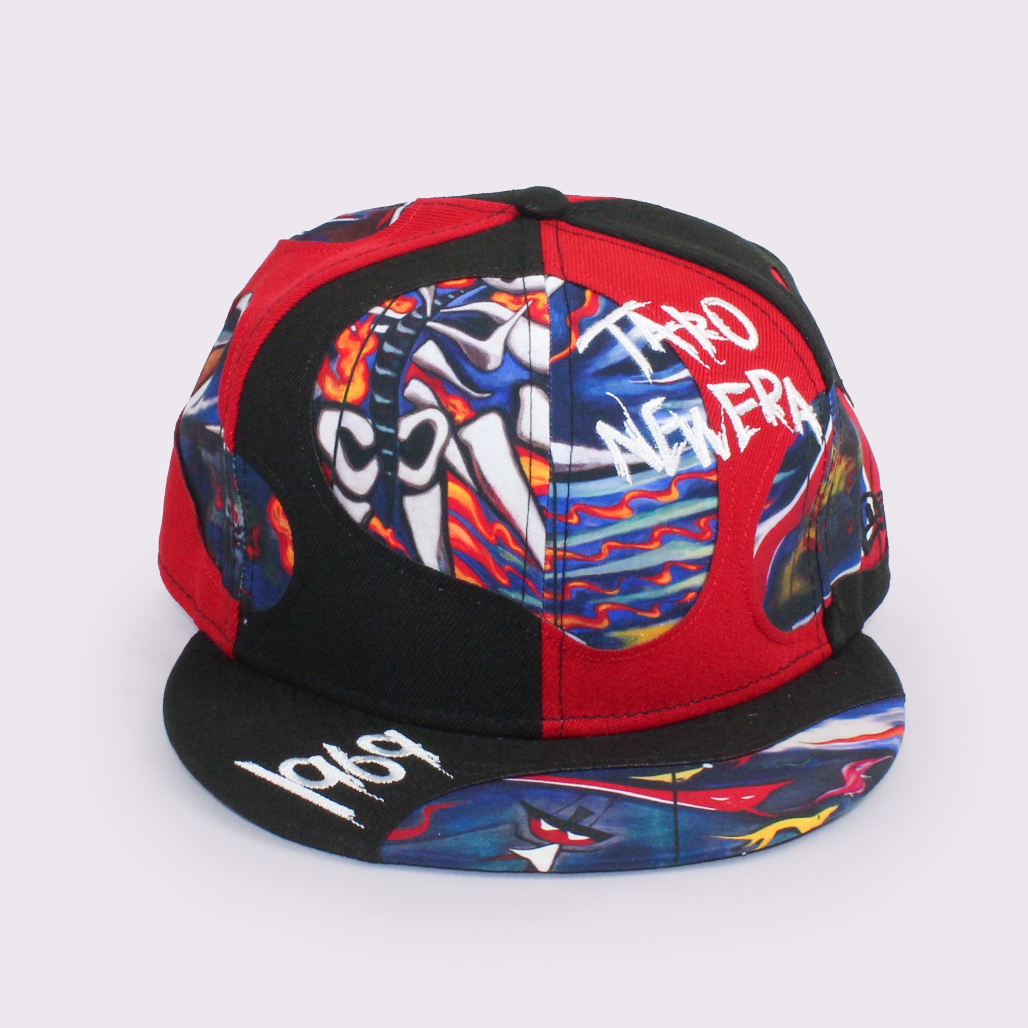【希少サイズ】完売品★7 2/1ニューエラ 岡本太郎 59FIFTY 明日の神話 NEW ERA 59FIFTY TARO OKAMOTO 岡本太郎 明日の神話 ブラック/スカーレット