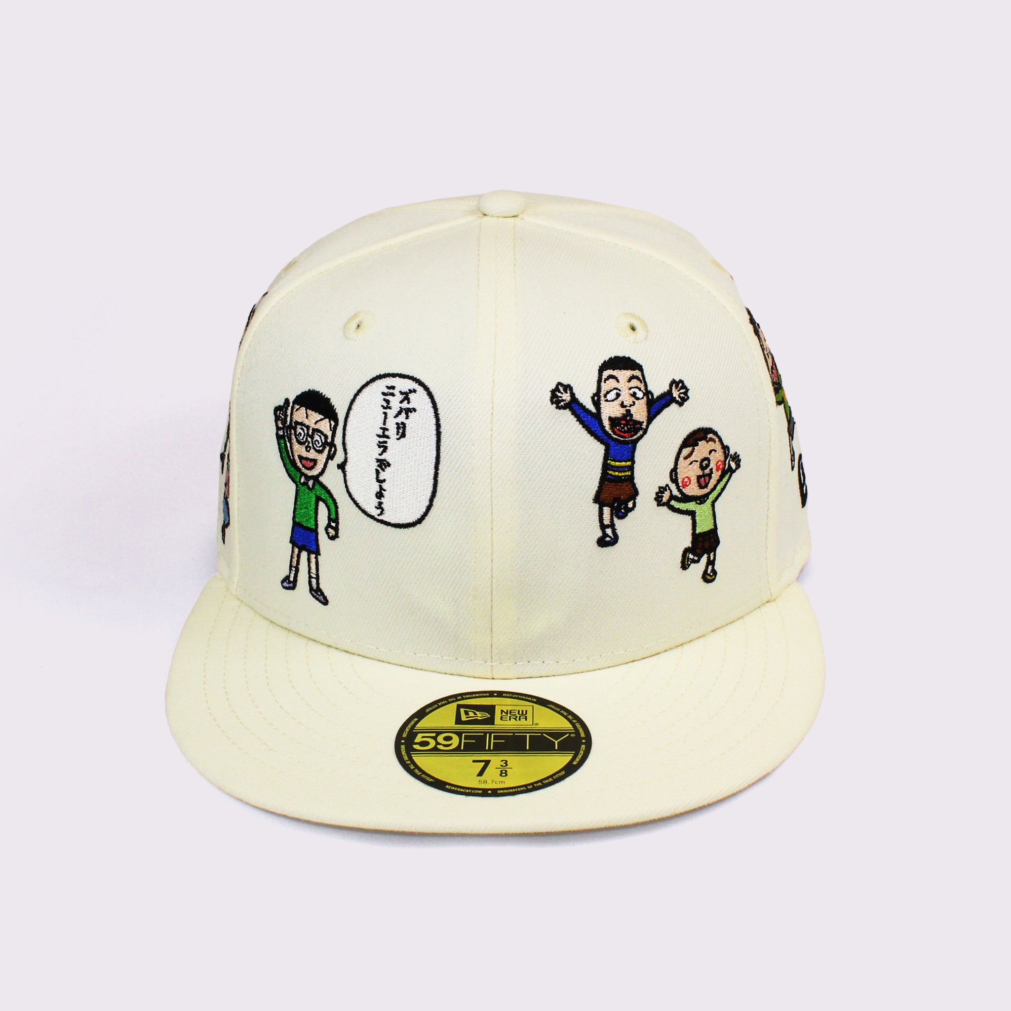 NEW ERA 59FIFTY ちびまる子ちゃん オールオーバー クローム