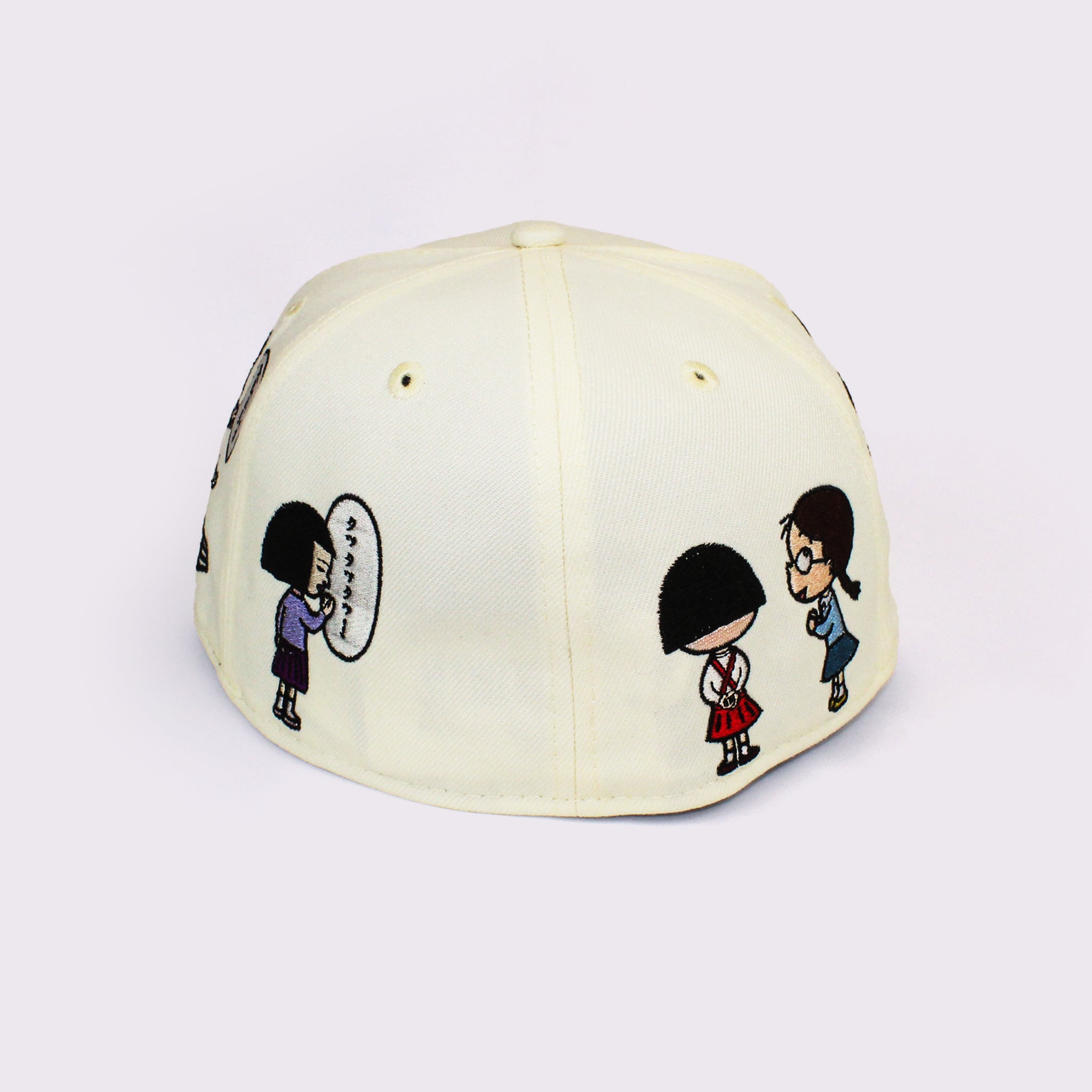 NEW ERA 59FIFTY ちびまる子ちゃん オールオーバー クローム