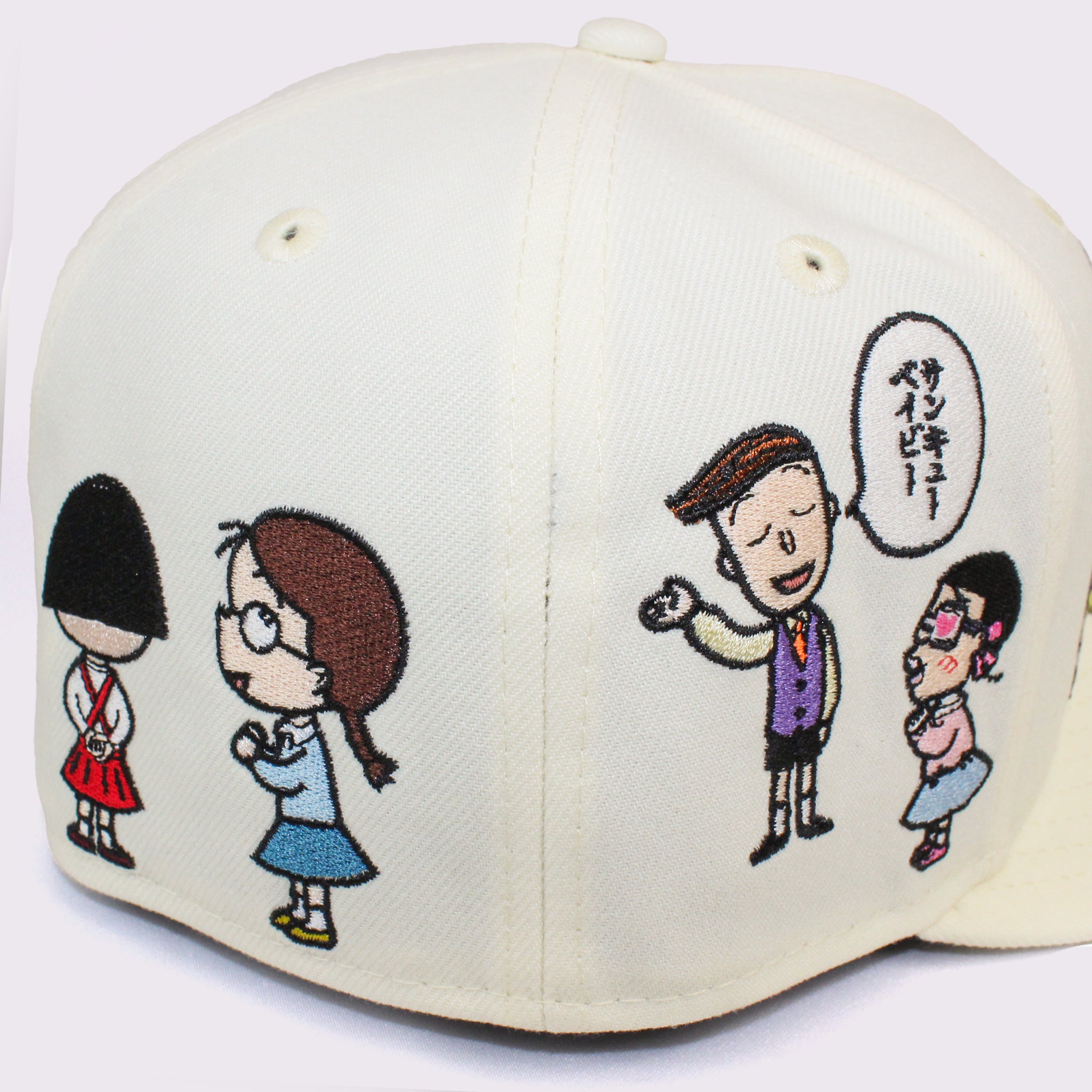 NEW ERA 59FIFTY ちびまる子ちゃん オールオーバー クローム