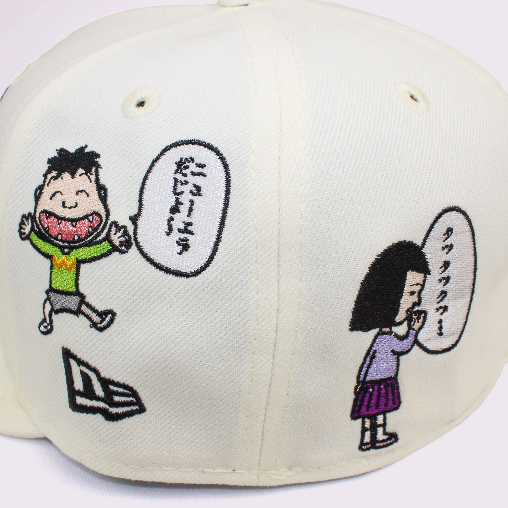 NEW ERA 59FIFTY ちびまる子ちゃん オールオーバー クローム