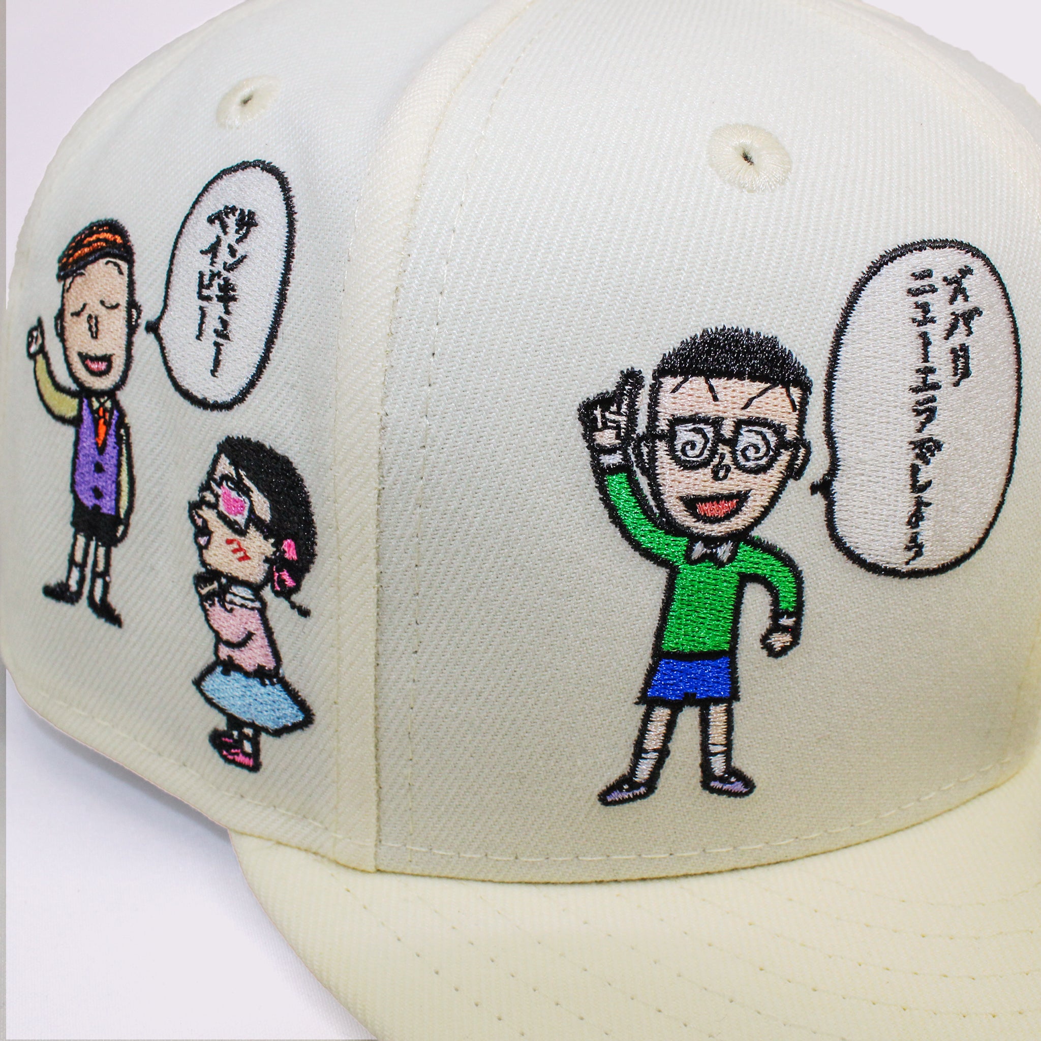 NEW ERA 59FIFTY ちびまる子ちゃん オールオーバー クローム