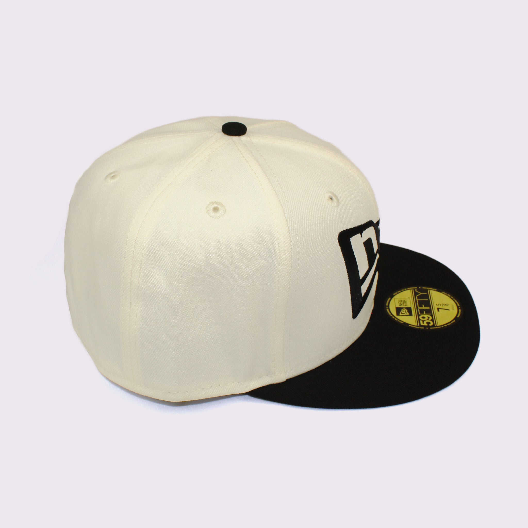 NEW ERA 59FIFTY コジコジ COJI-COJI フラッグロゴ クローム ブラックバイザー