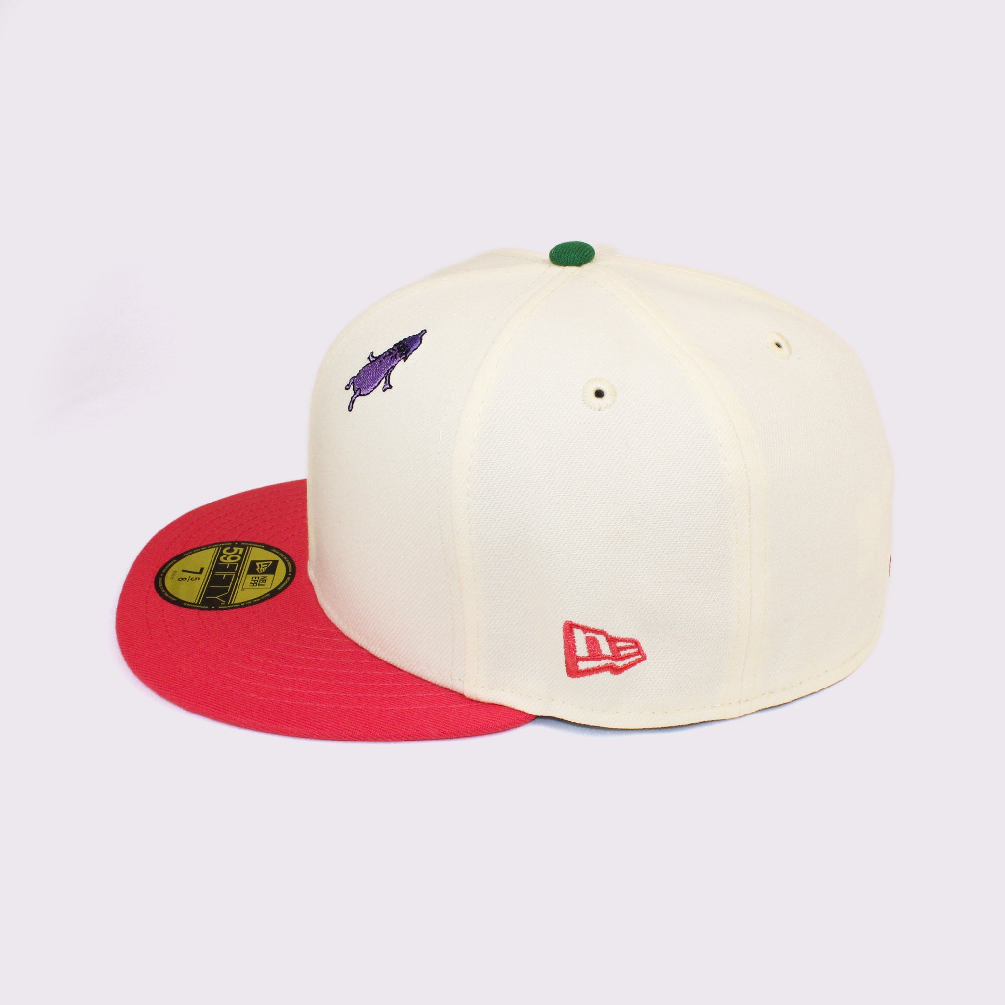 NEW ERA 59FIFTY コジコジ COJI-COJI クローム ピンクバイザー  7 5/8