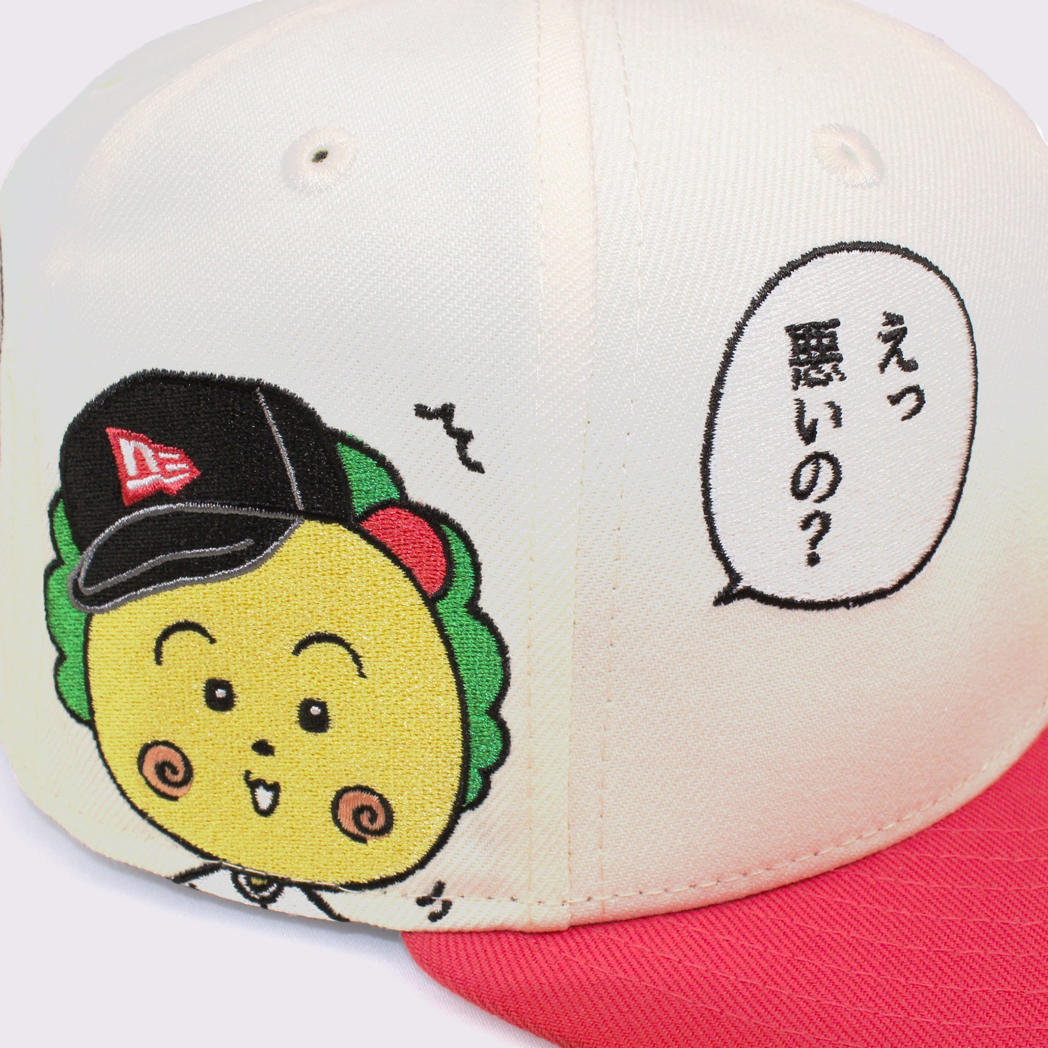 NEW ERA 59FIFTY コジコジ COJI-COJI クローム ピンクバイザー  7 5/8