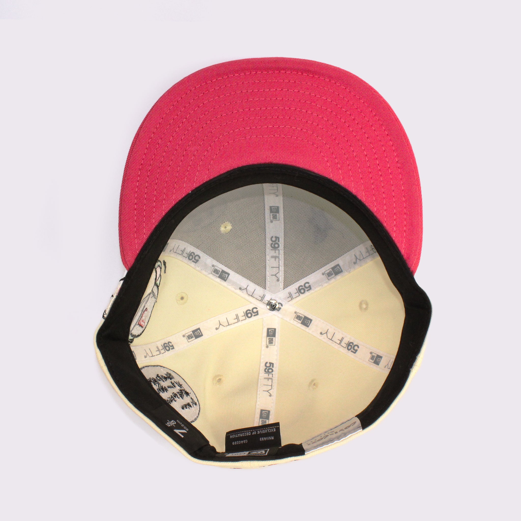 NEW ERA 59FIFTY コジコジ COJI-COJI クローム ピンクバイザー  7 5/8