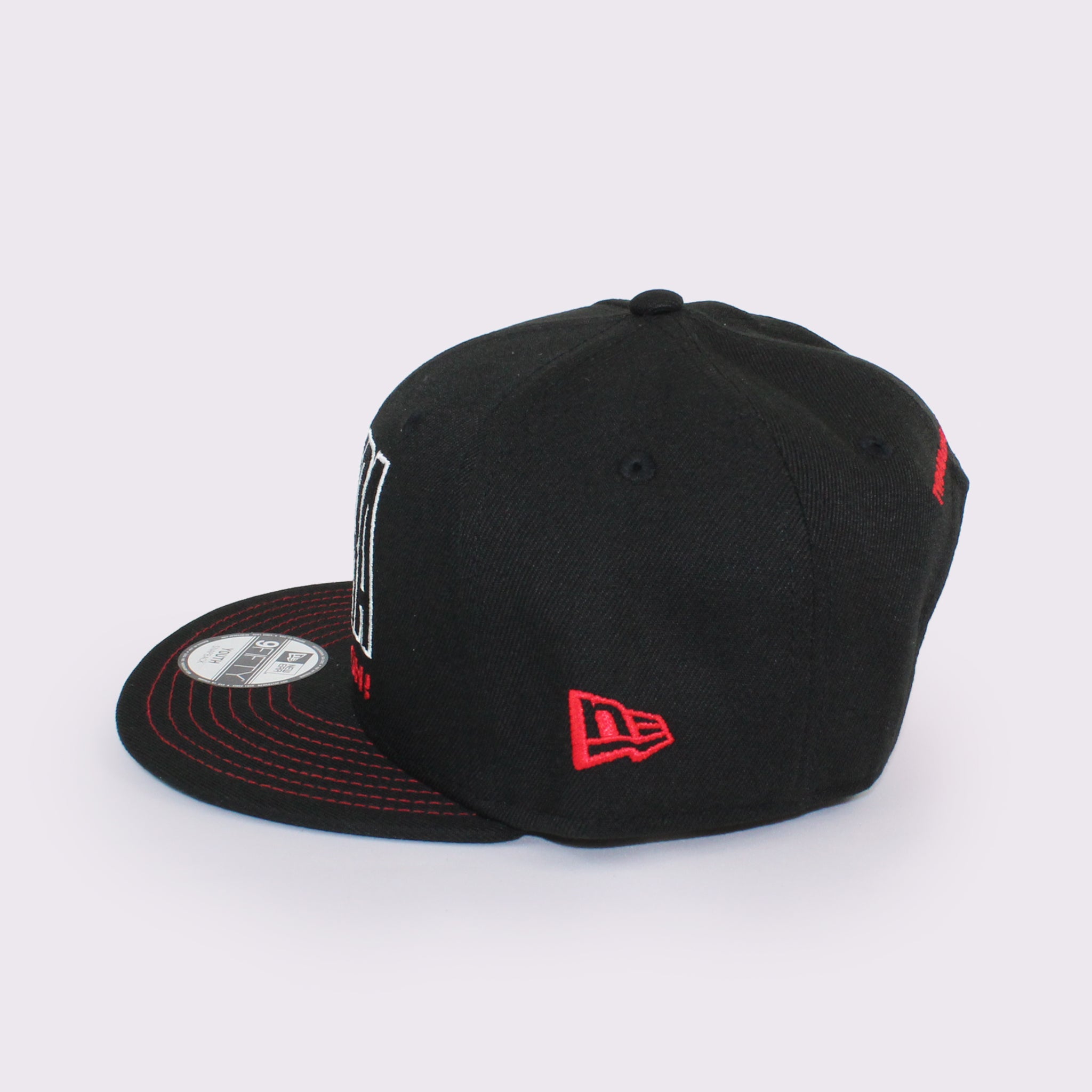 NEW ERA キッズ Youth 9FIFTY 最強王図鑑 ティラノサウルス ブラック