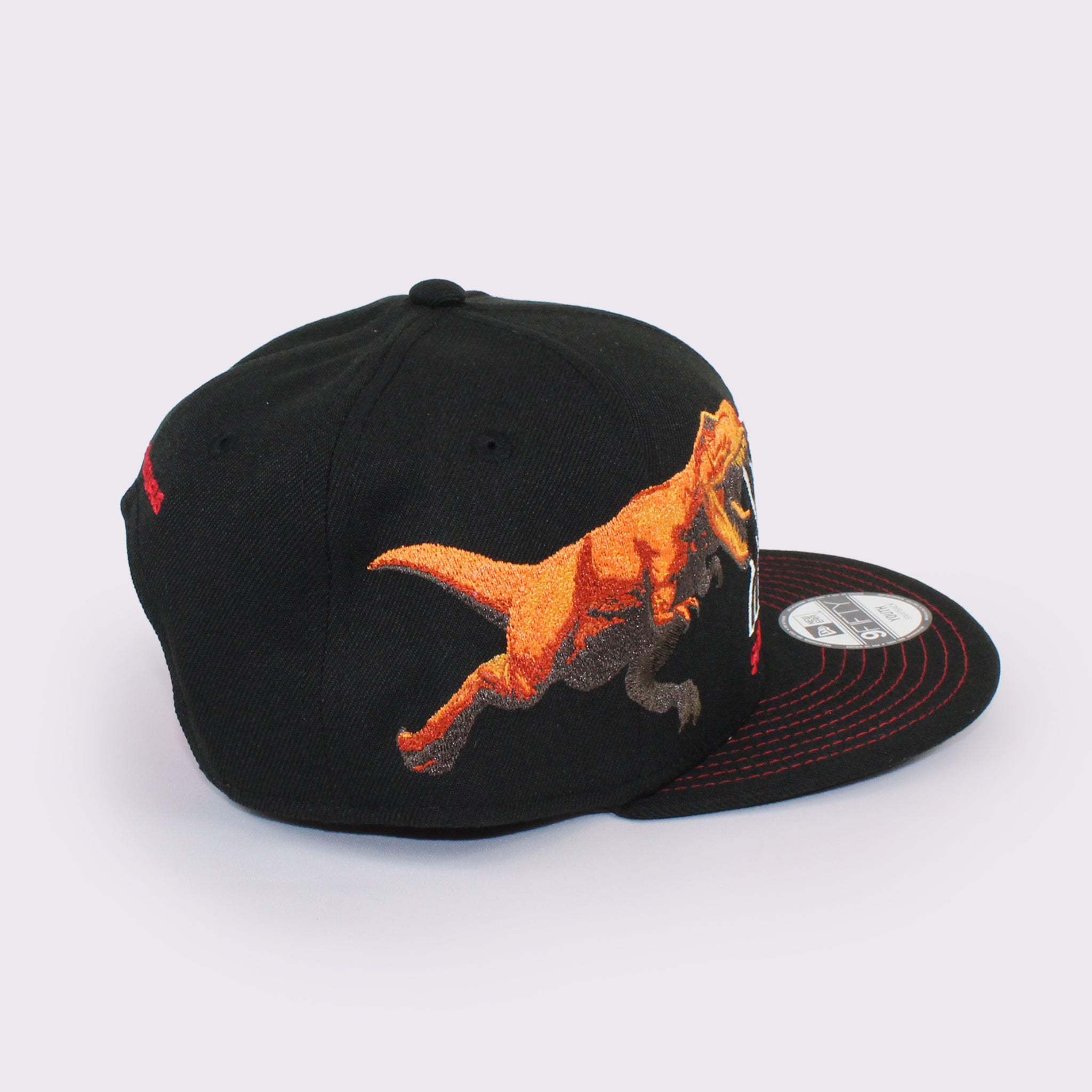 NEW ERA キッズ Youth 9FIFTY 最強王図鑑 ティラノサウルス ブラック