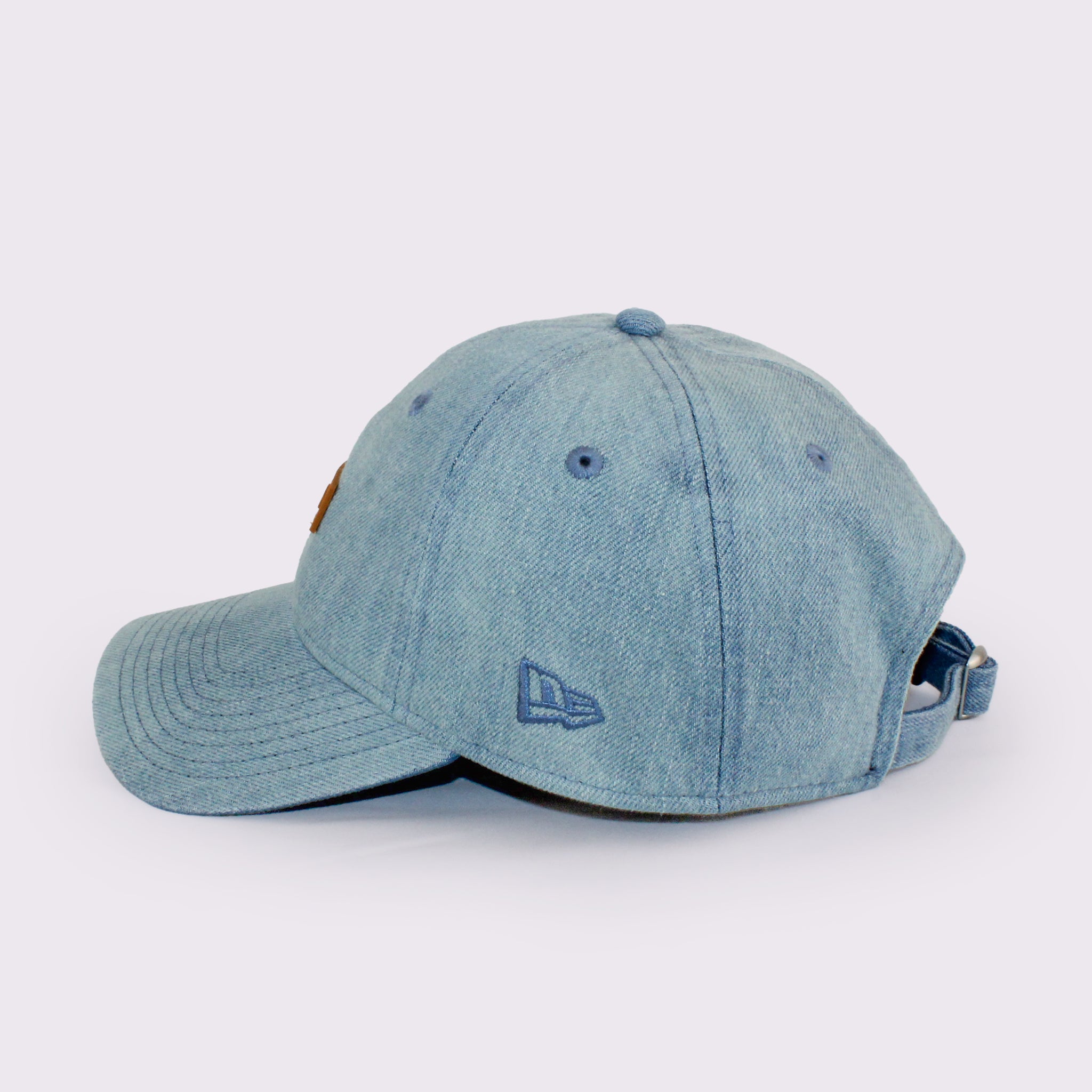 NEW ERA 9TWENTY ラバーパッチ ウォッシュドデニム