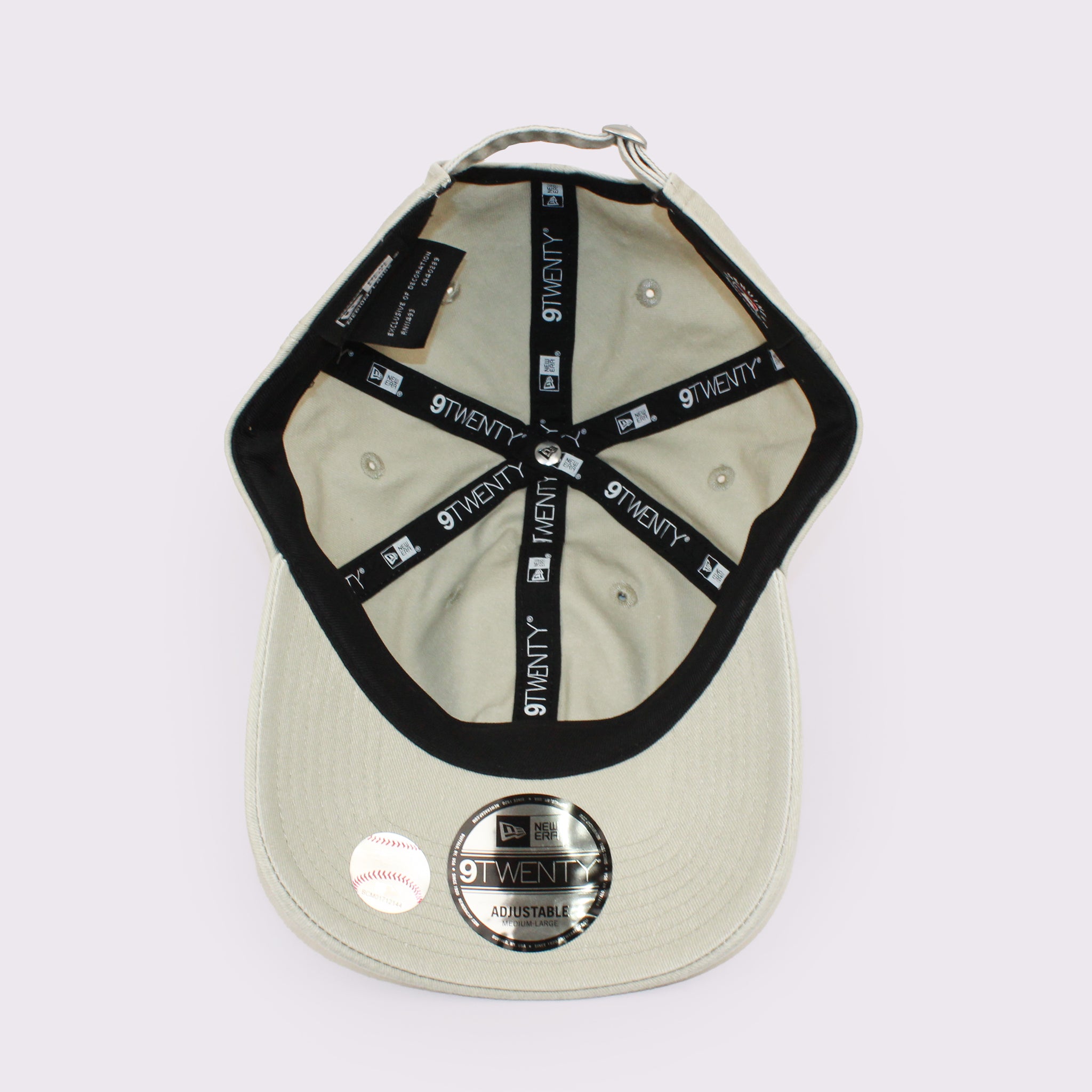 NEW ERA  9TWENTY Emboss Logo ロサンゼルス・ドジャース ストーン