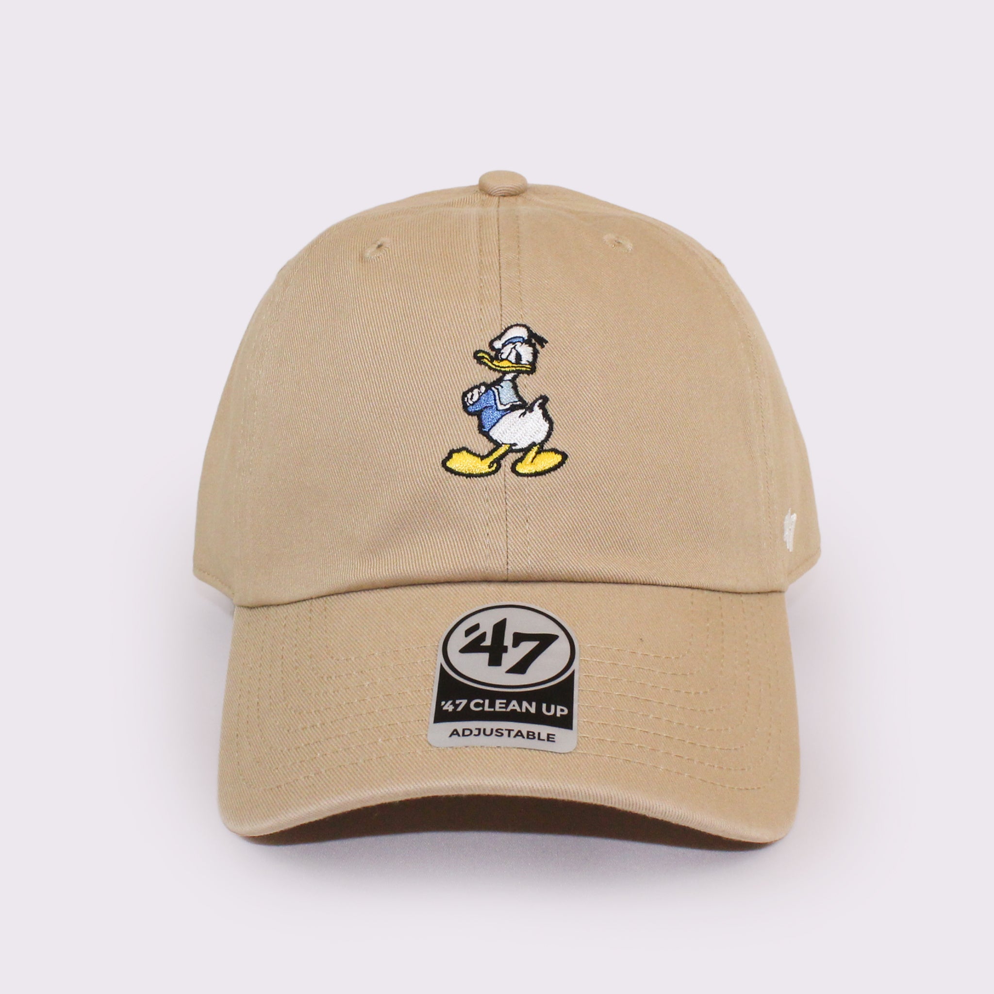 ’47 クリーンナップ Disney ディズニー ドナルドダッグ カーキ