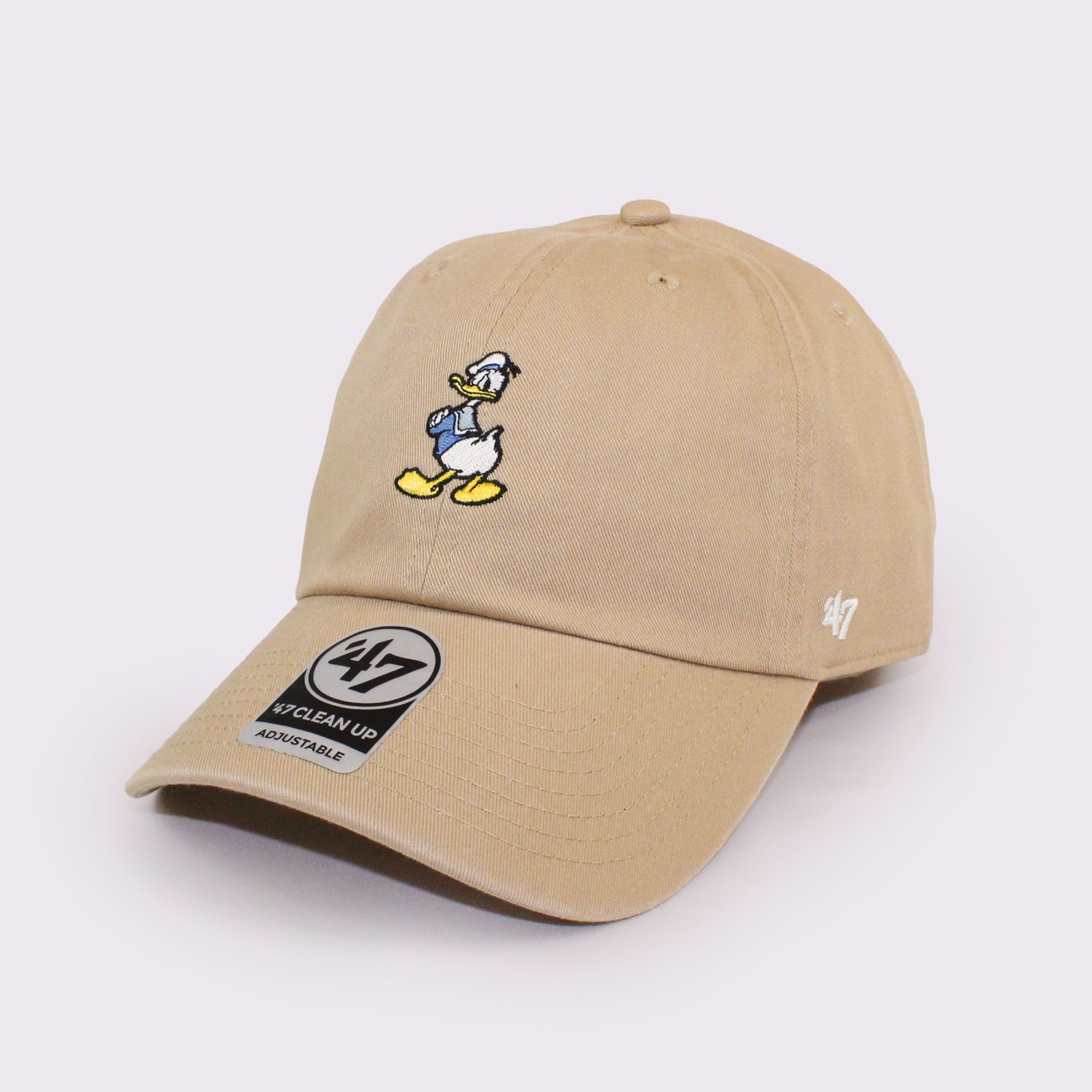 ’47 クリーンナップ Disney ディズニー ドナルドダッグ カーキ