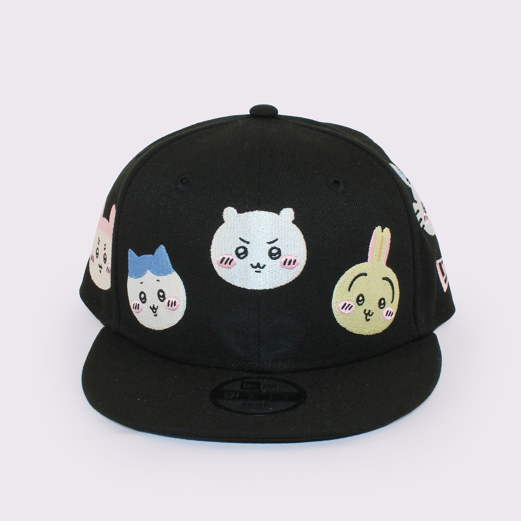 NEW ERA キッズ Youth 9FIFTY ちいかわ / キャラALL OVER ブラック