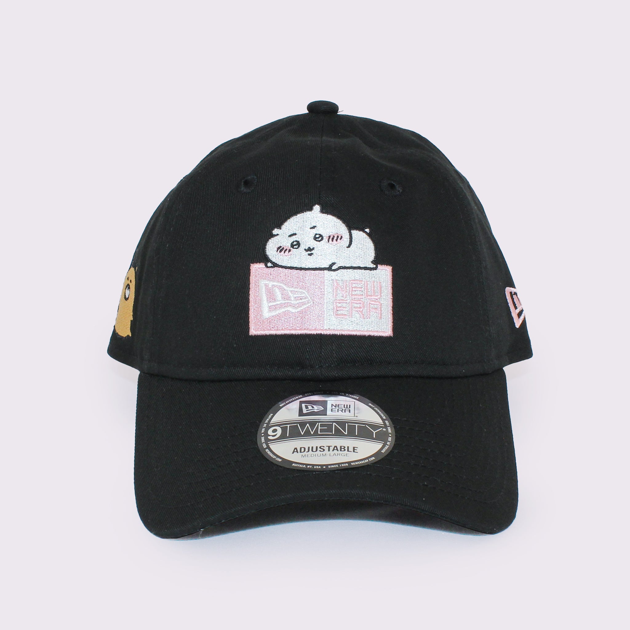 NEW ERA 9TWENTY ちいかわ / ボックスロゴ ちいかわ ブラック