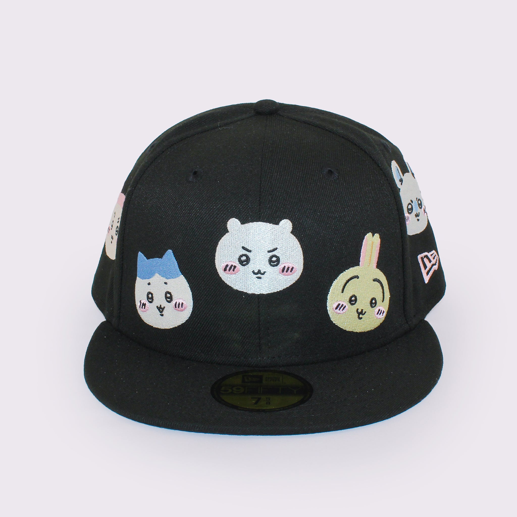 NEW ERA 59FIFTY ちいかわ / キャラALL OVER ブラック
