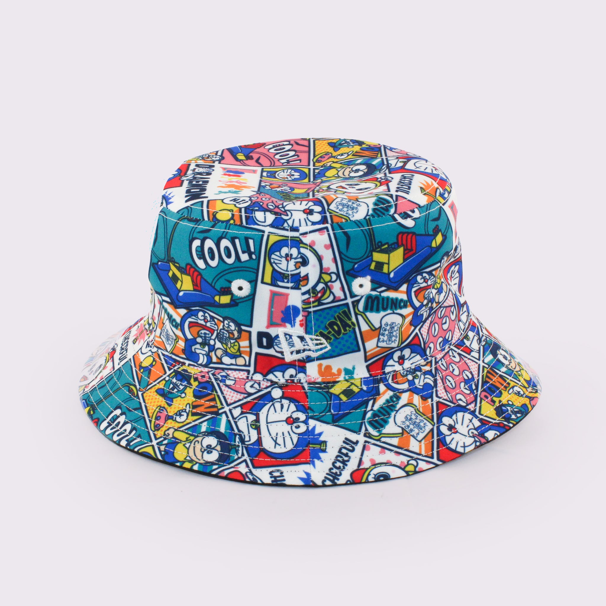 NEW ERA バケット01 リバーシブル ドラえもん コミック ブラック