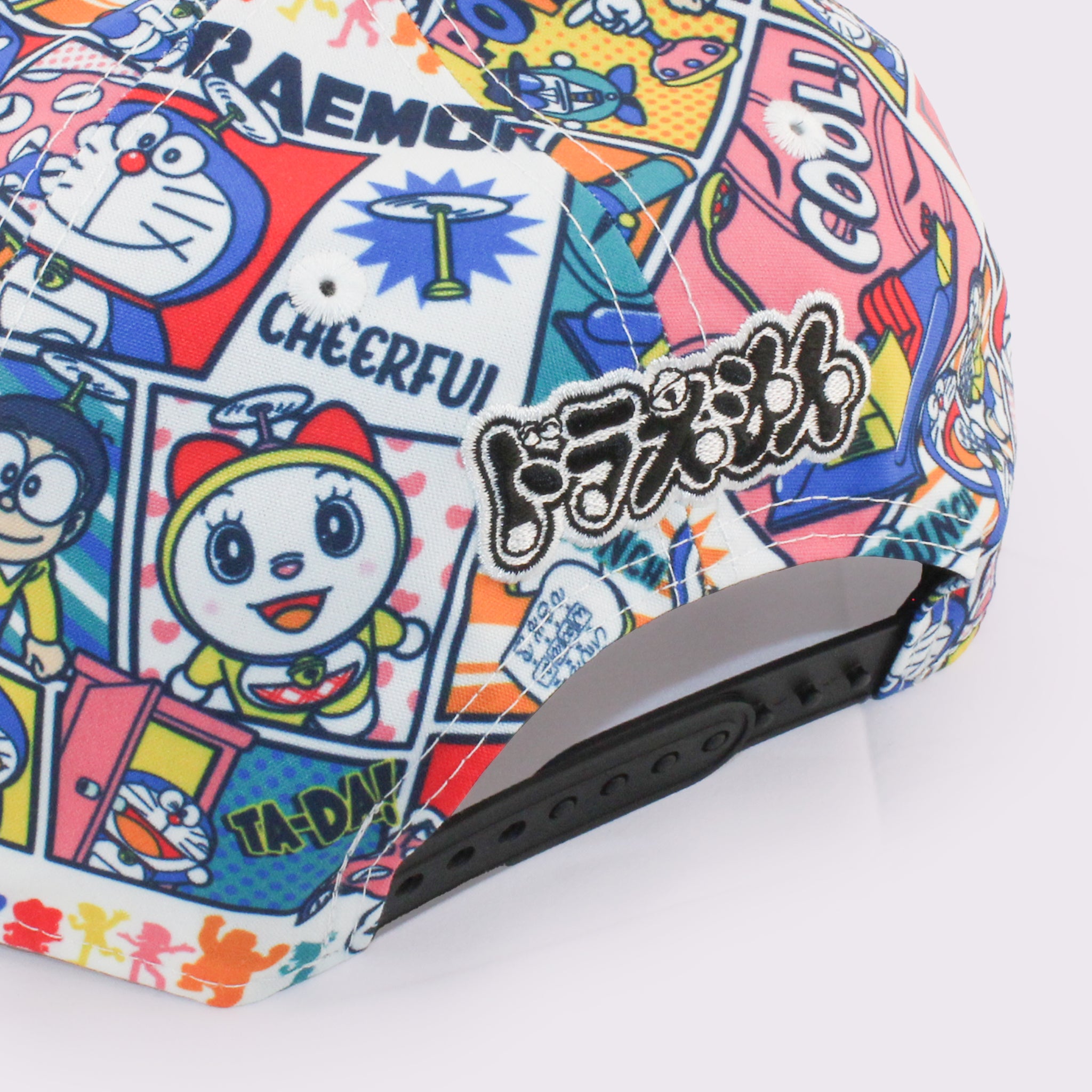 NEW ERA 9FIFTY ドラえもん コミック オールオーバープリント ブラックバイザー